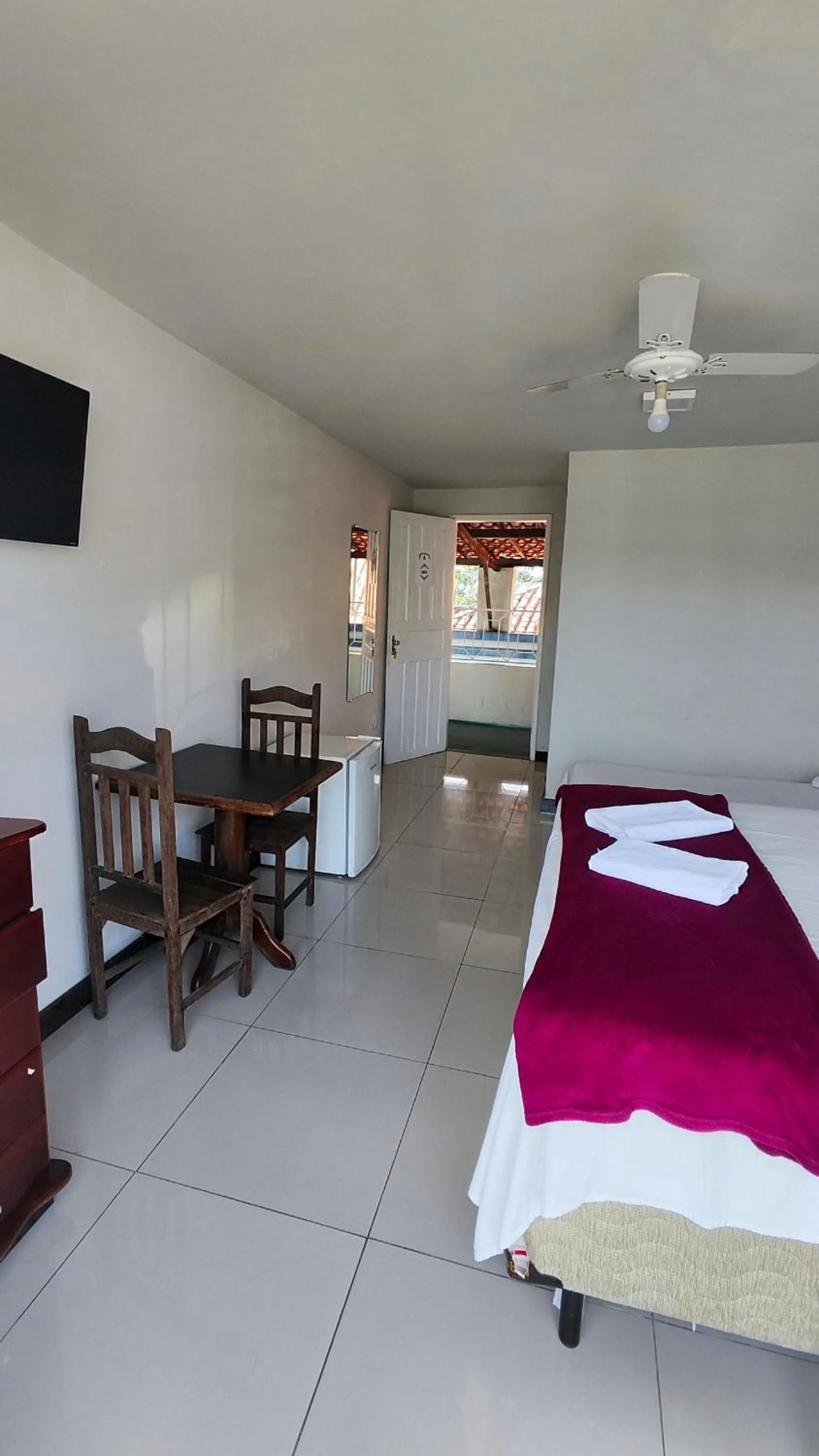 Bed in HOTEL ESTAÇÃO