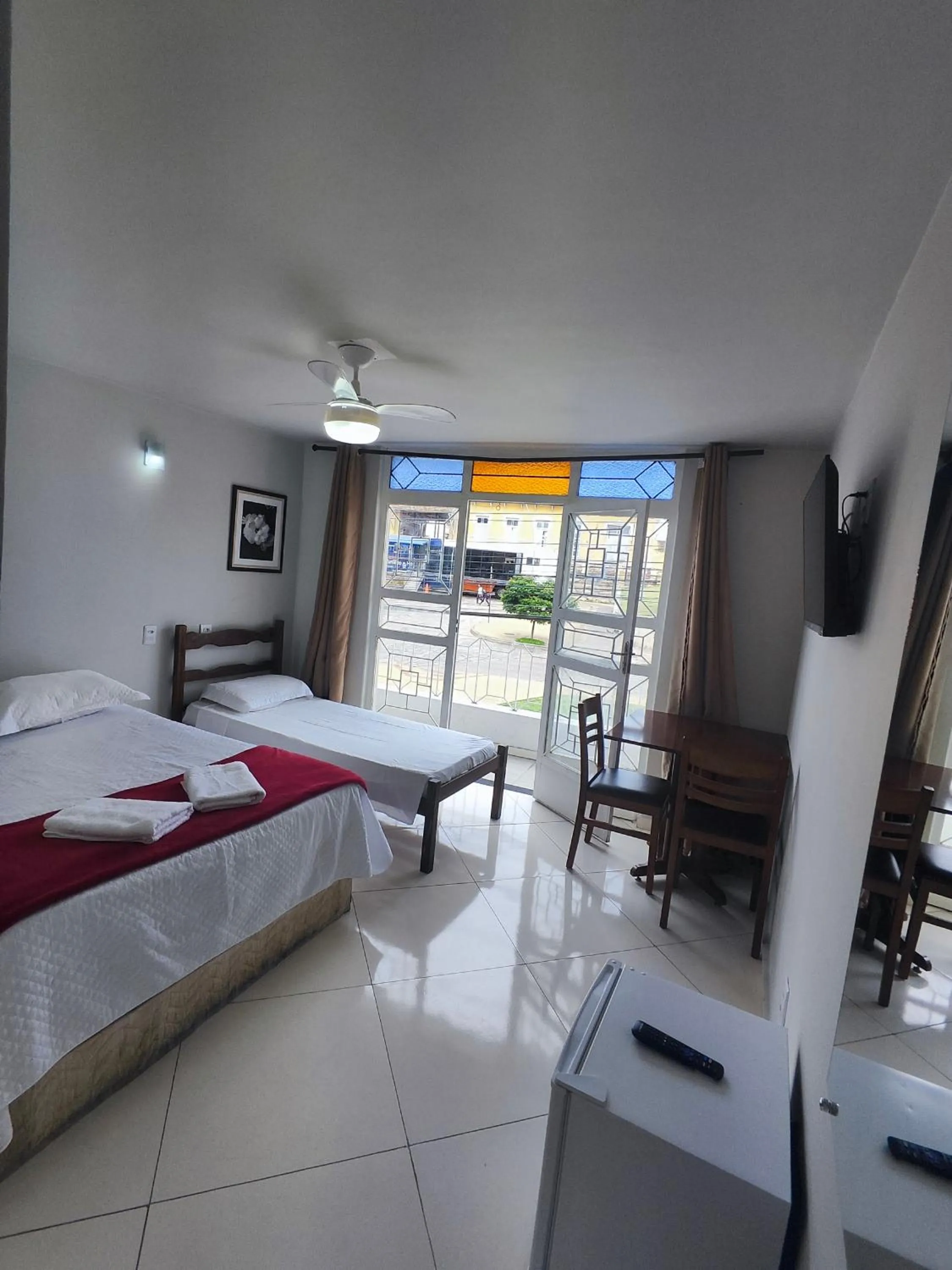 Bed in HOTEL ESTAÇÃO