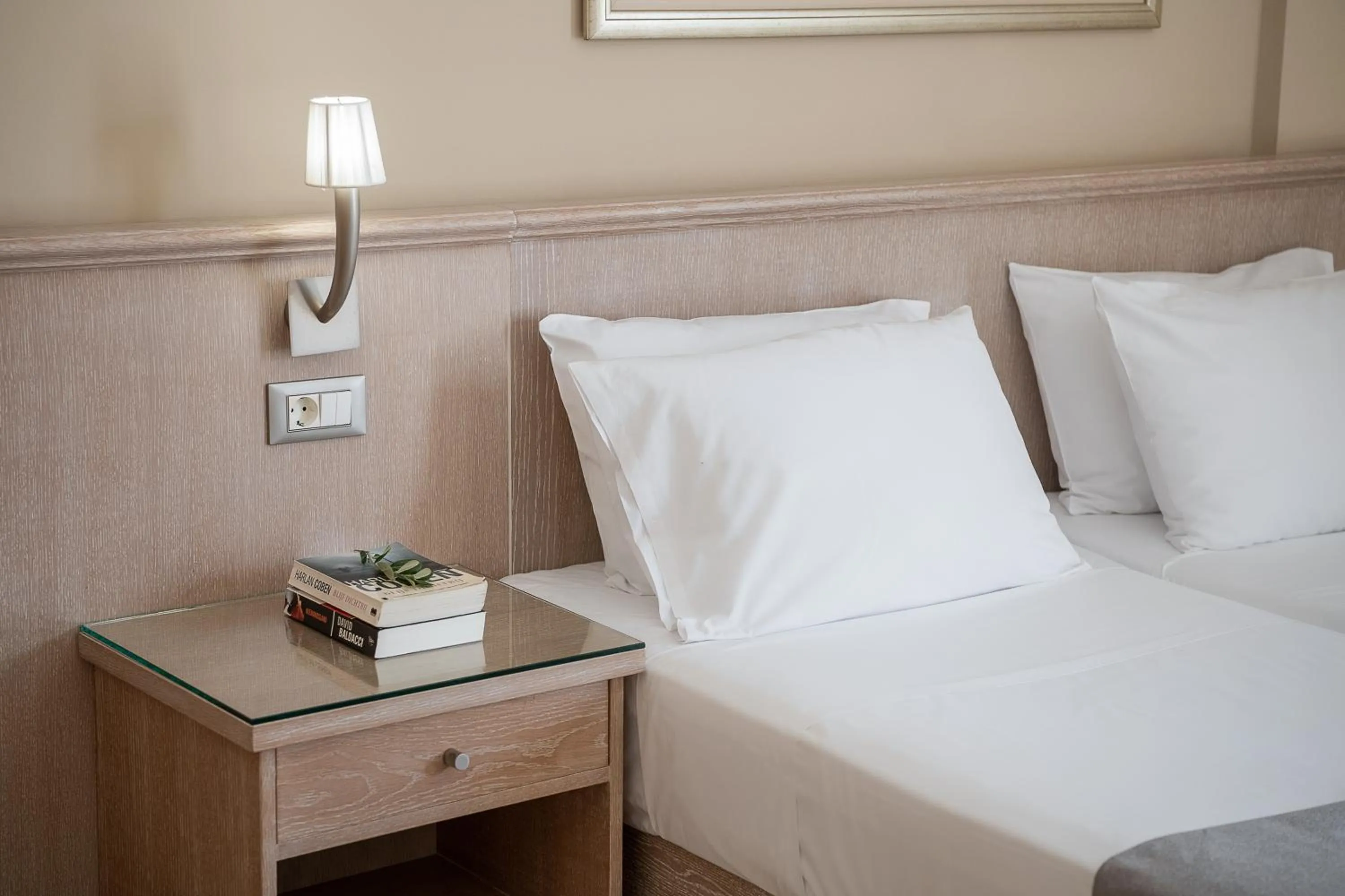 Bed in Magda Hotel Club