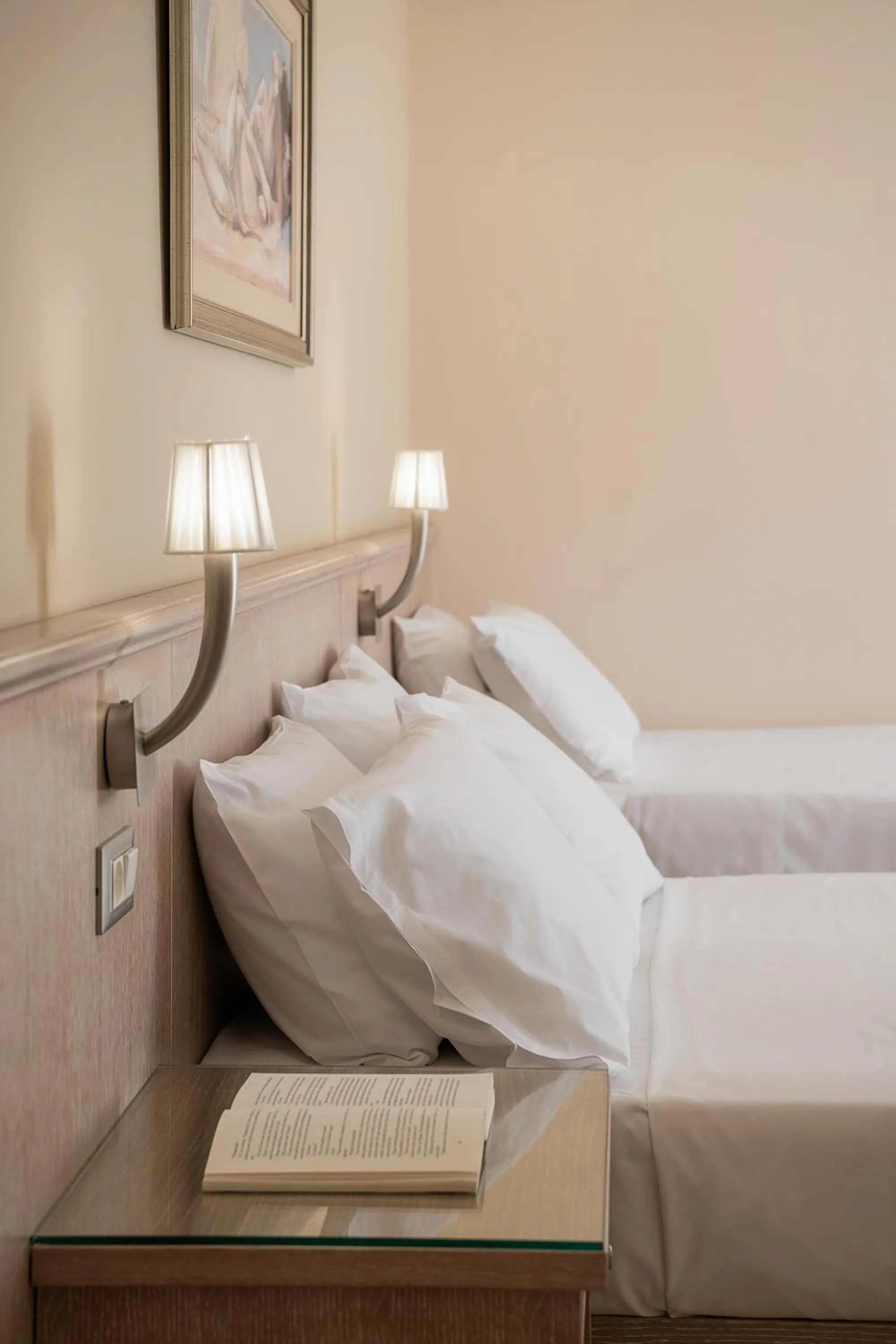 Bed in Magda Hotel Club