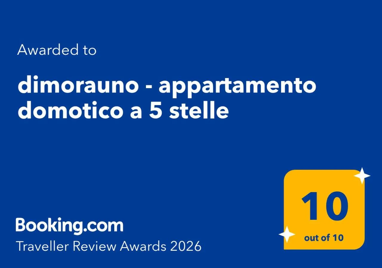 Certificate/Award in dimorauno - appartamento domotico a 5 stelle
