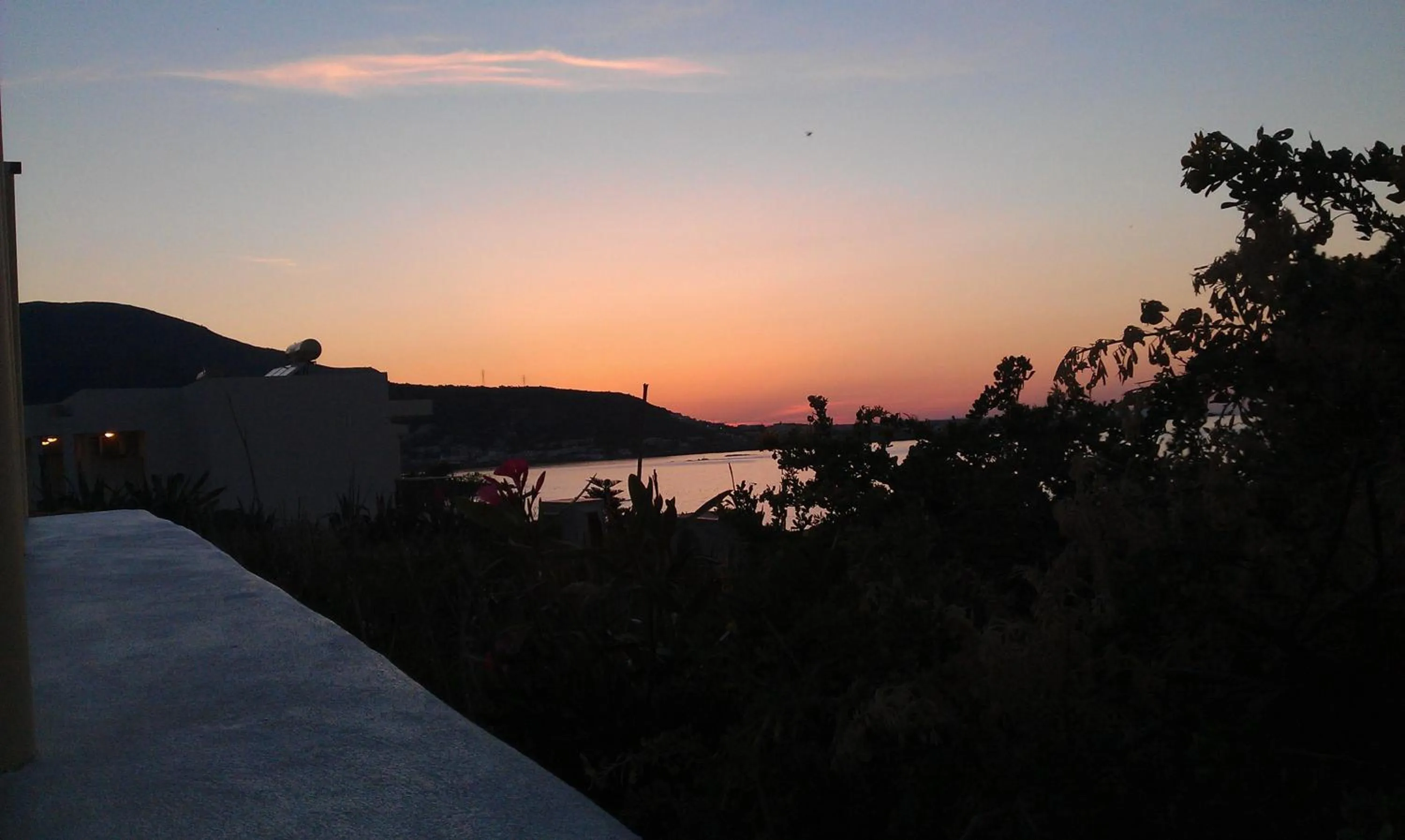 Sunset in Neon Hotel