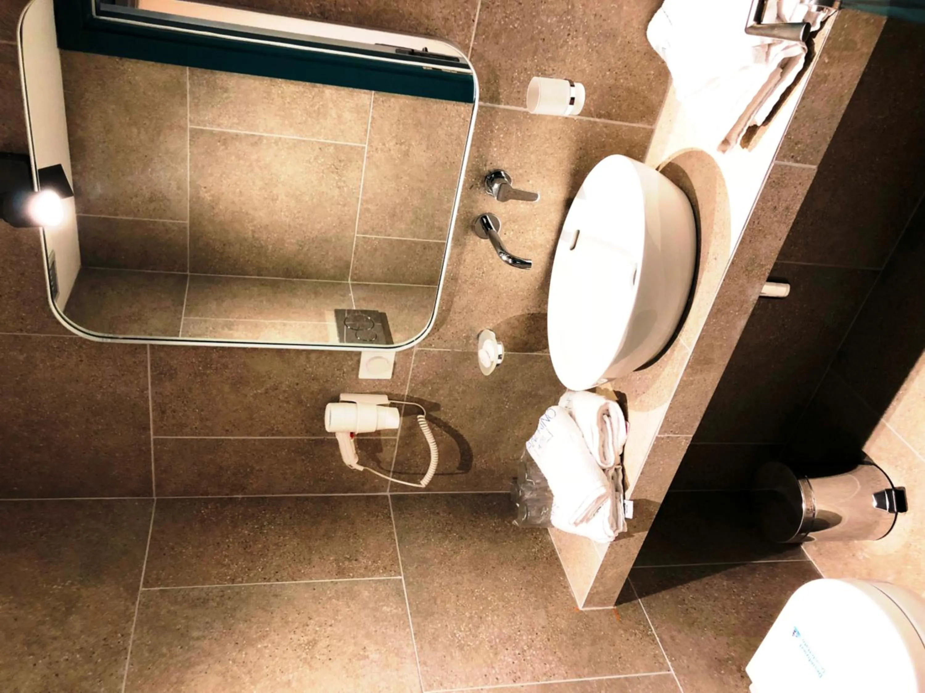 Bathroom in Mandrino Hotel