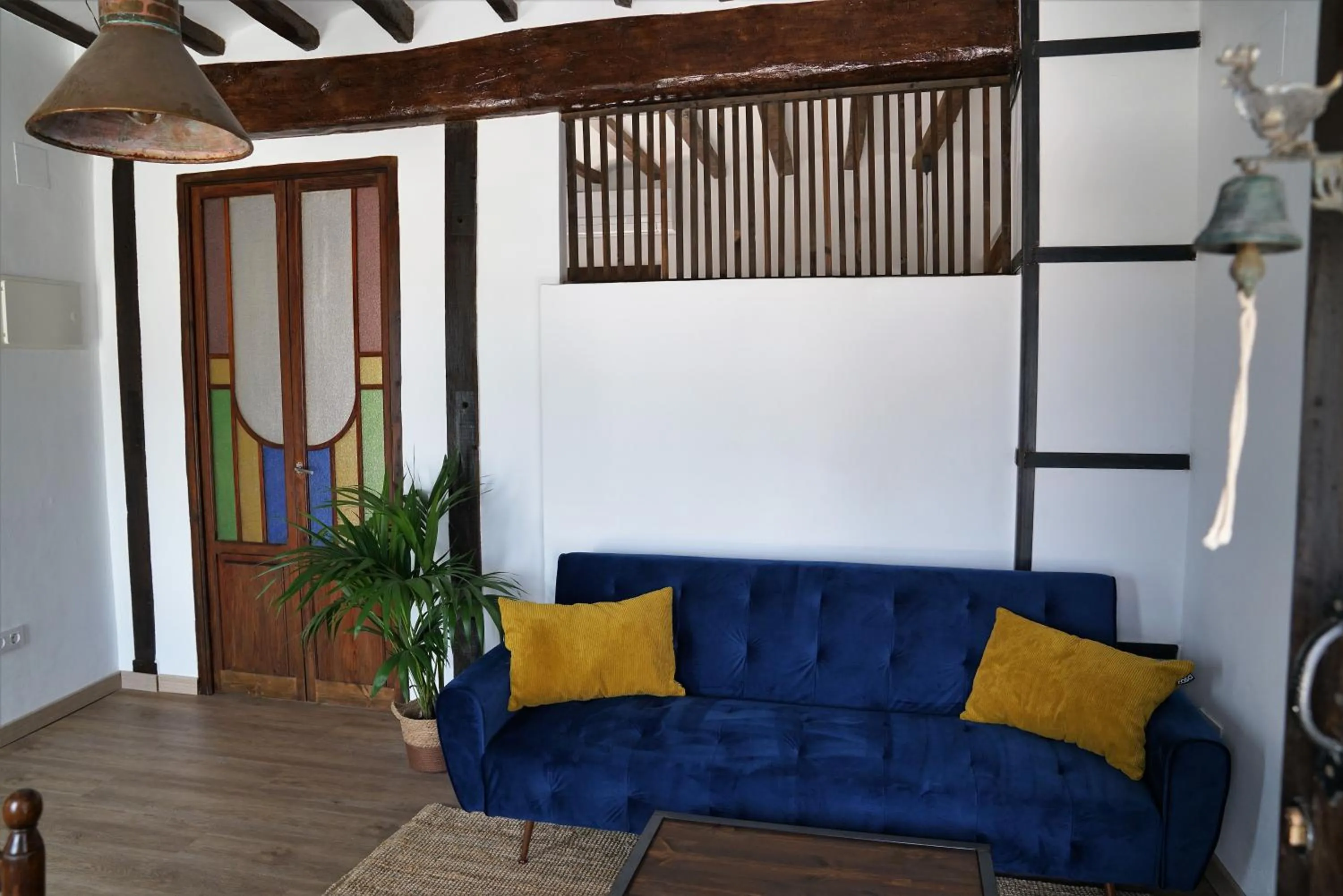 Seating area in Coqueta Casita de Pescadores frente al Puerto