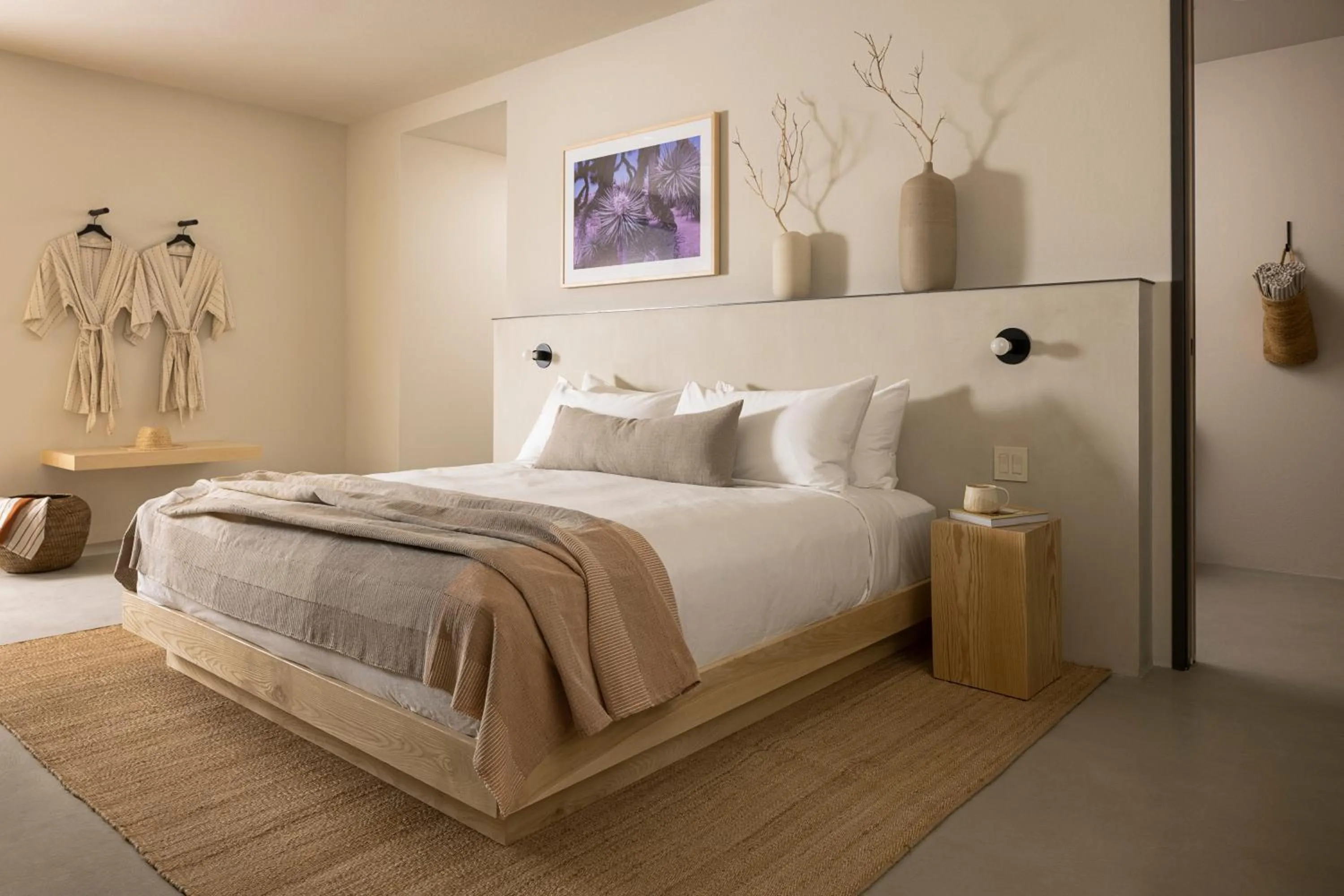 Bedroom, Bed in Drift Palm Springs, a Member of Design Hotels
