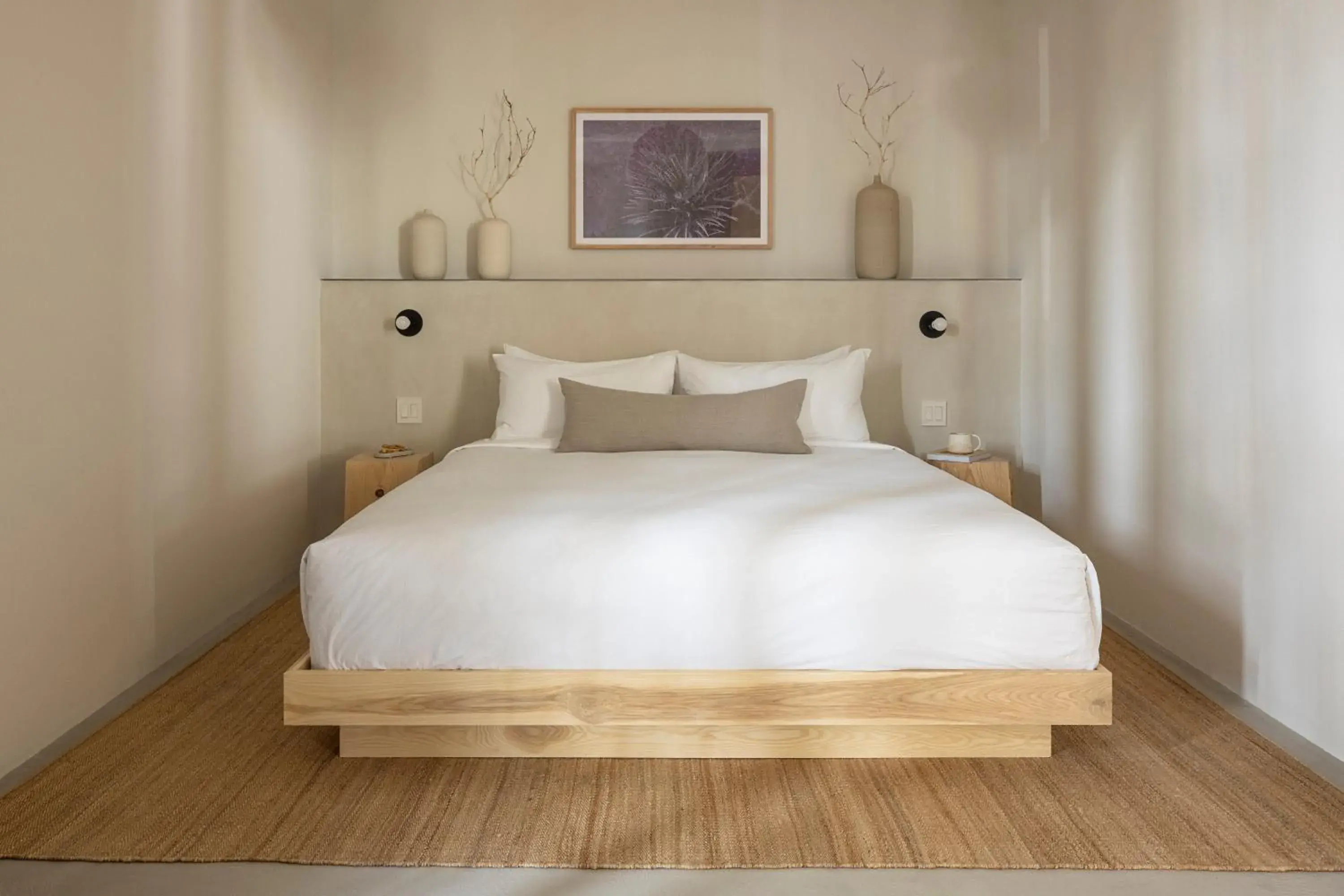 Bed in Drift Palm Springs, a Member of Design Hotels Bed in Drift Palm Springs, a Member of Design Hotels