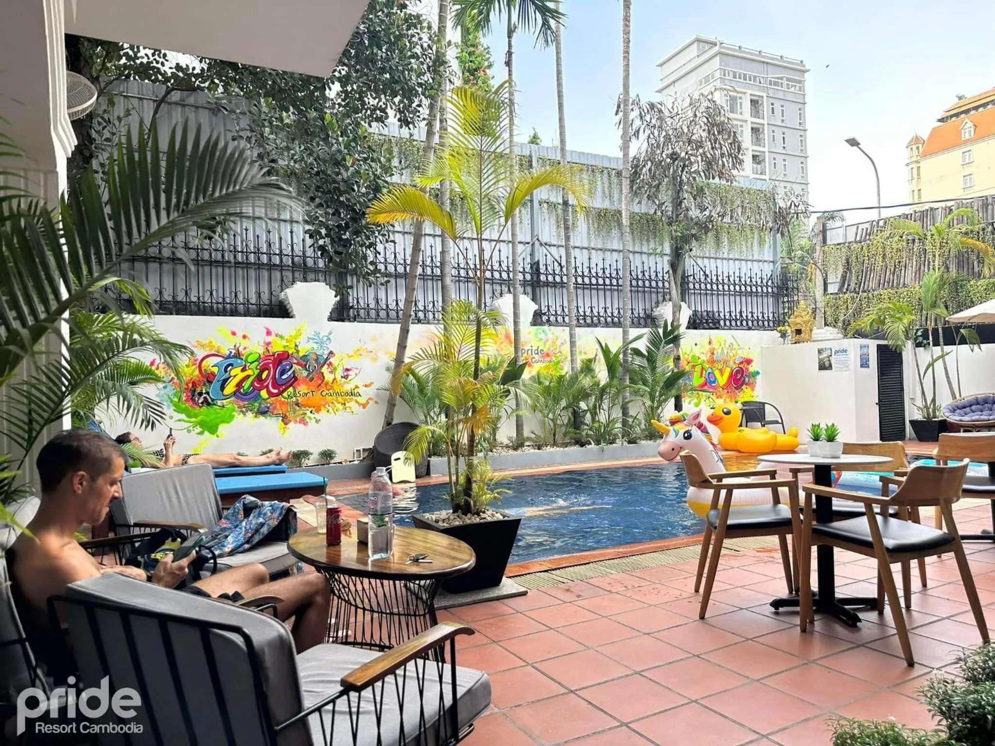 Property building in Pride Resort Cambodia