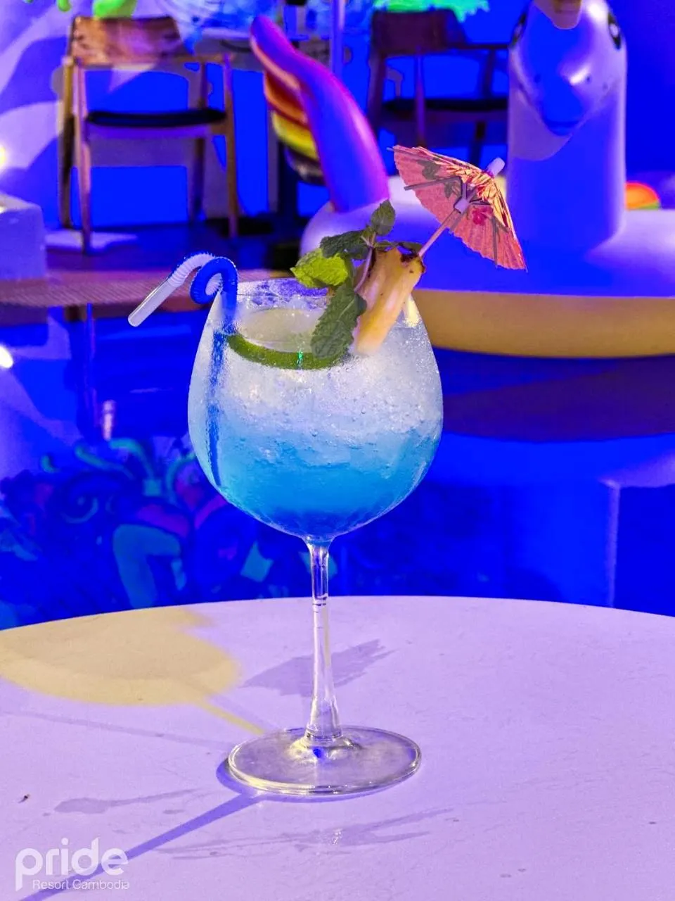 Food and drinks in Pride Resort Cambodia