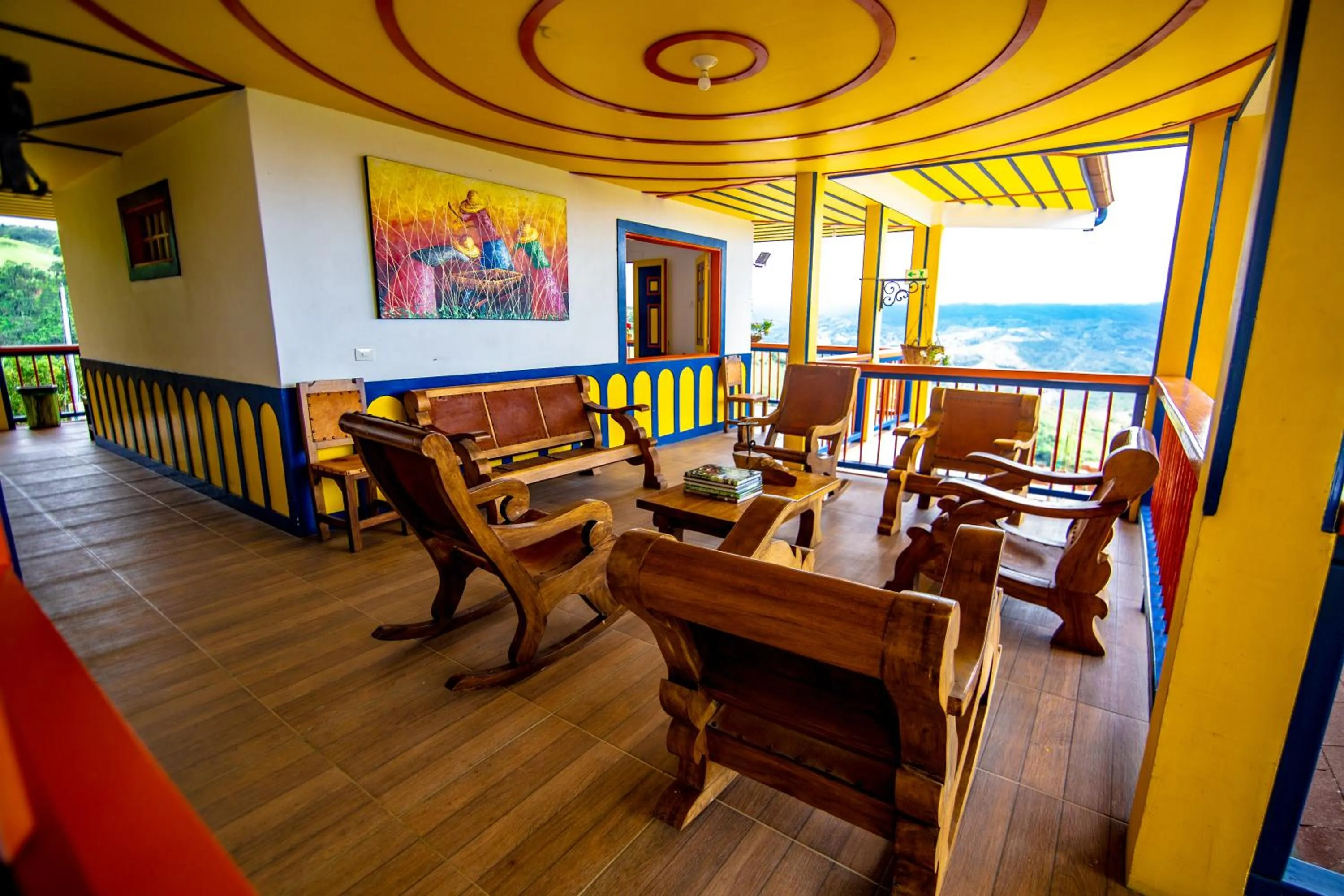 View (from property/room) in Hotel Hacienda San Isidro