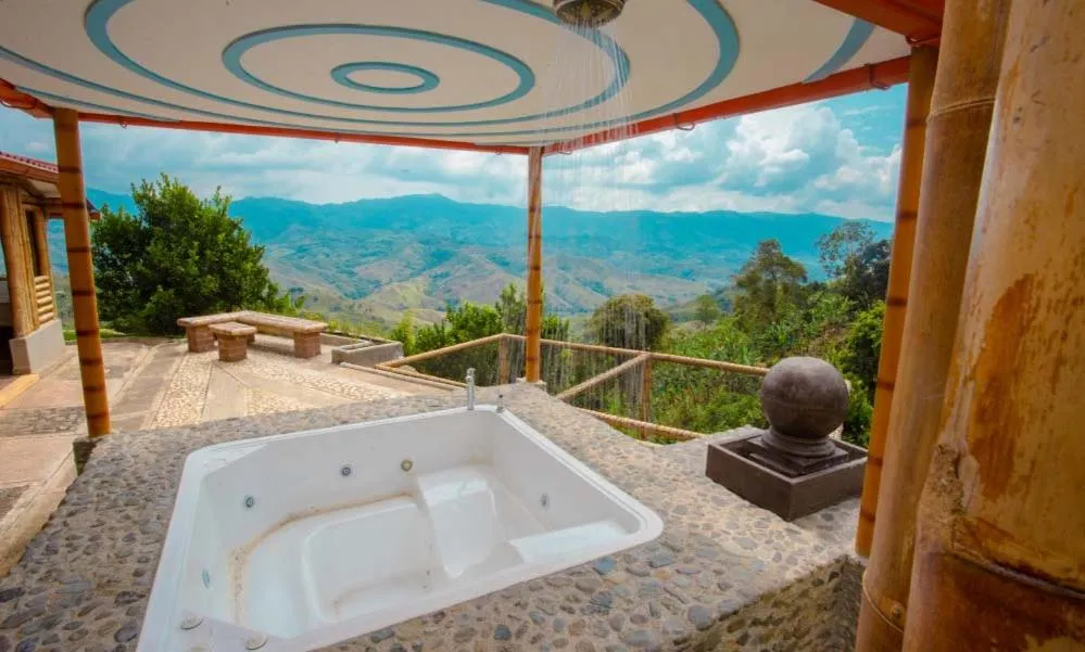 Natural landscape in Hotel Hacienda San Isidro