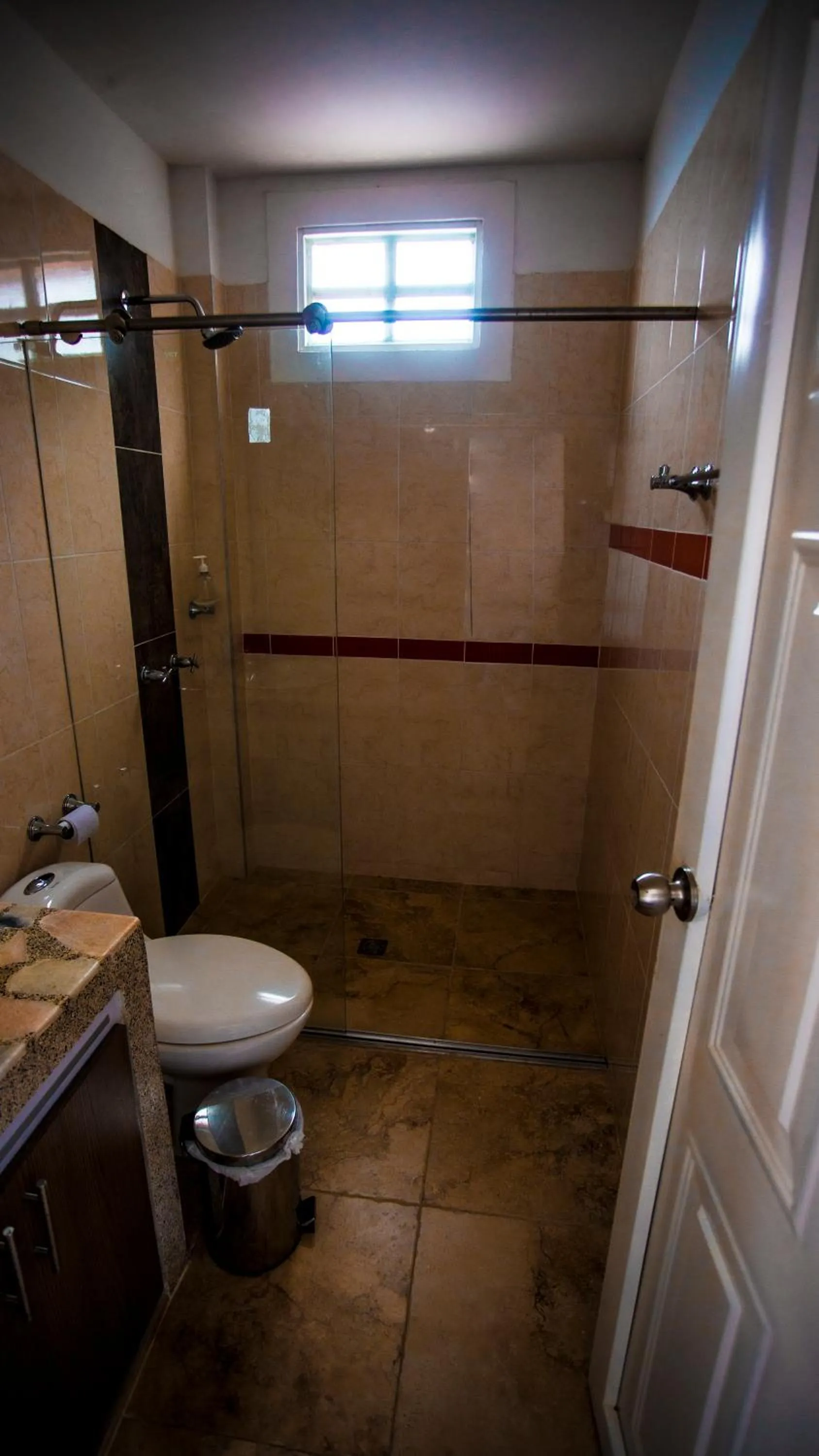 Shower in Hotel Hacienda San Isidro