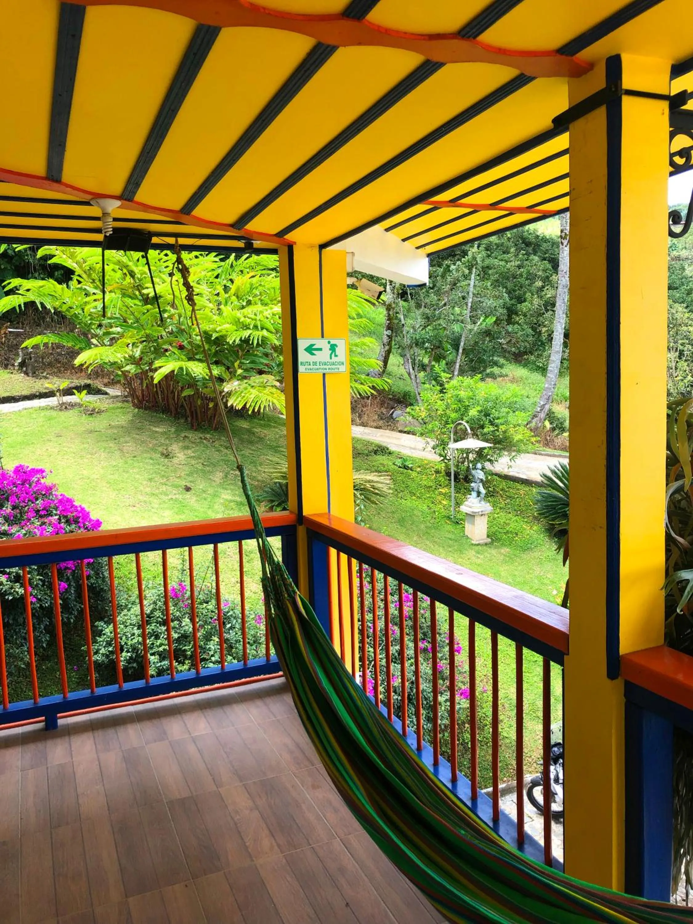 Balcony/Terrace in Hotel Hacienda San Isidro