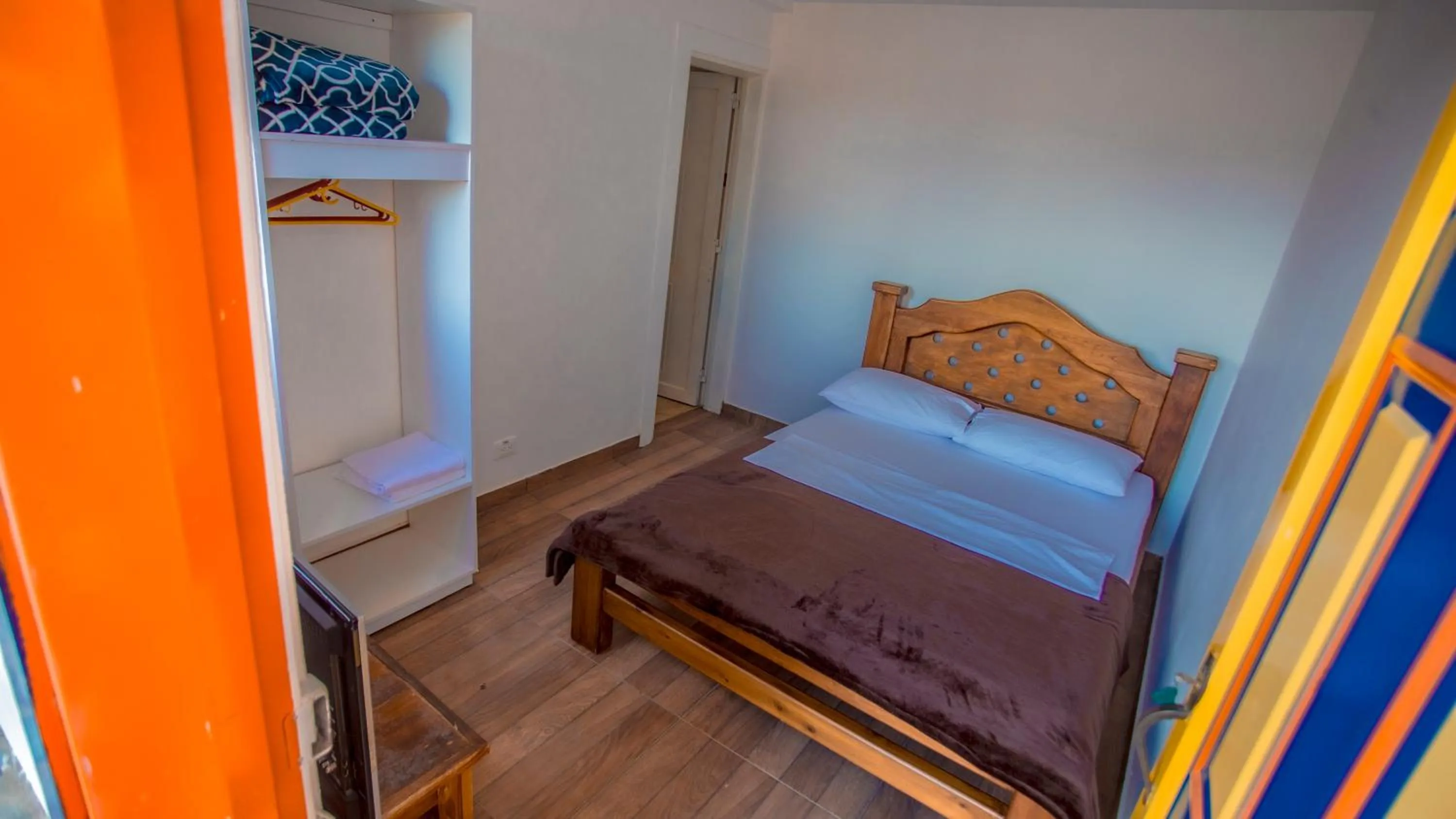 Bed in Hotel Hacienda San Isidro