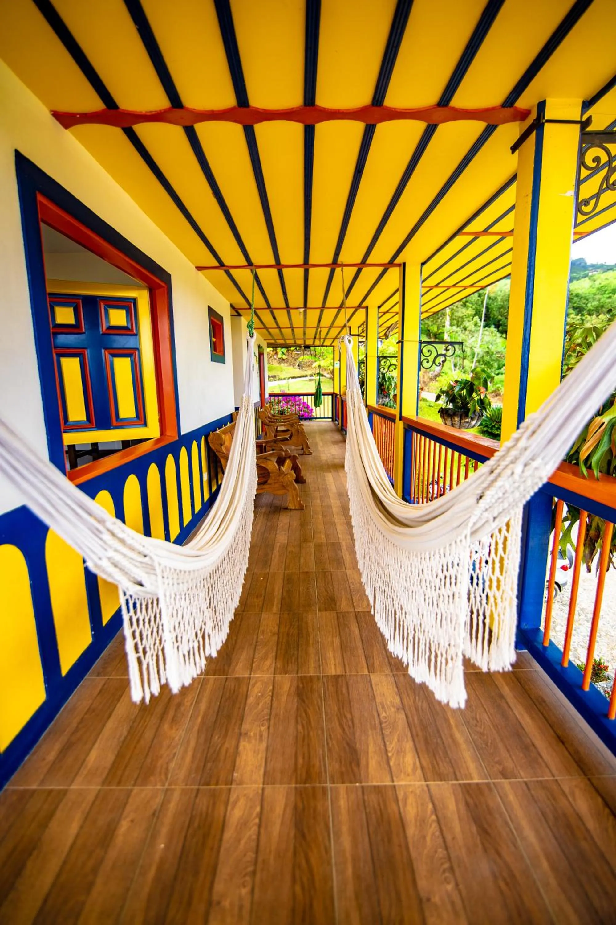 Living room in Hotel Hacienda San Isidro