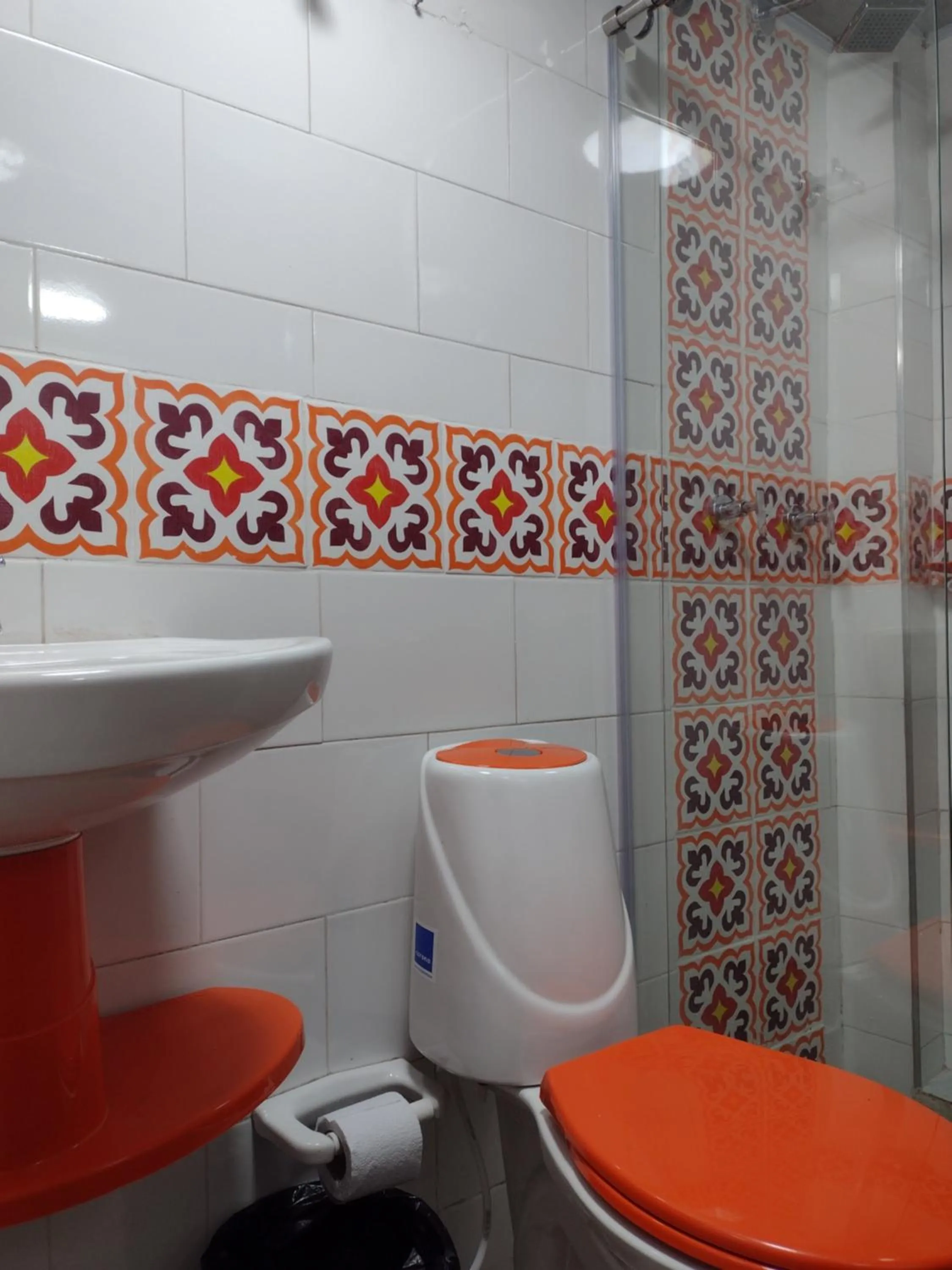 Bathroom in HOTEL DANUBIO