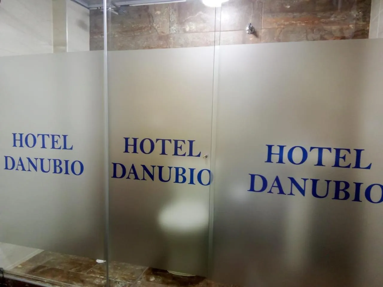 Bathroom in HOTEL DANUBIO