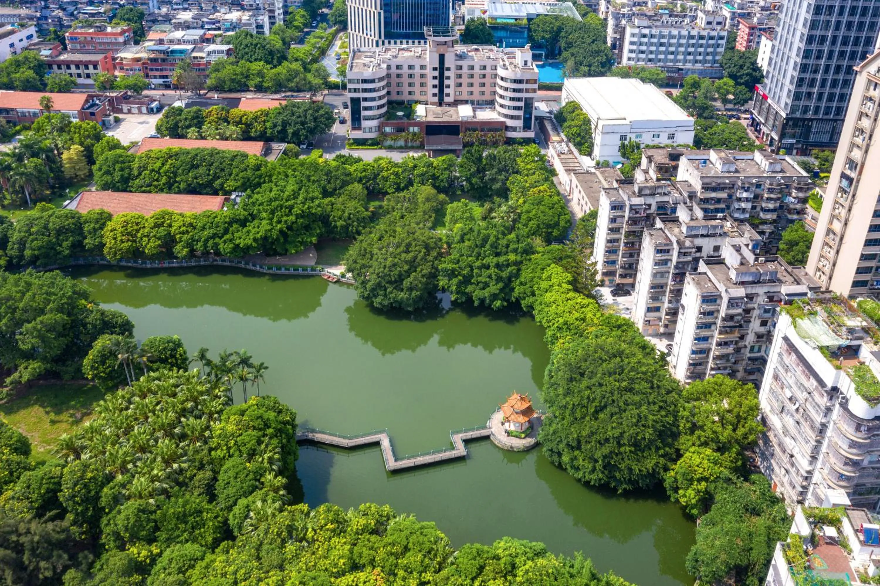 Lake view in Fuzhou Bamin Yiho hotel