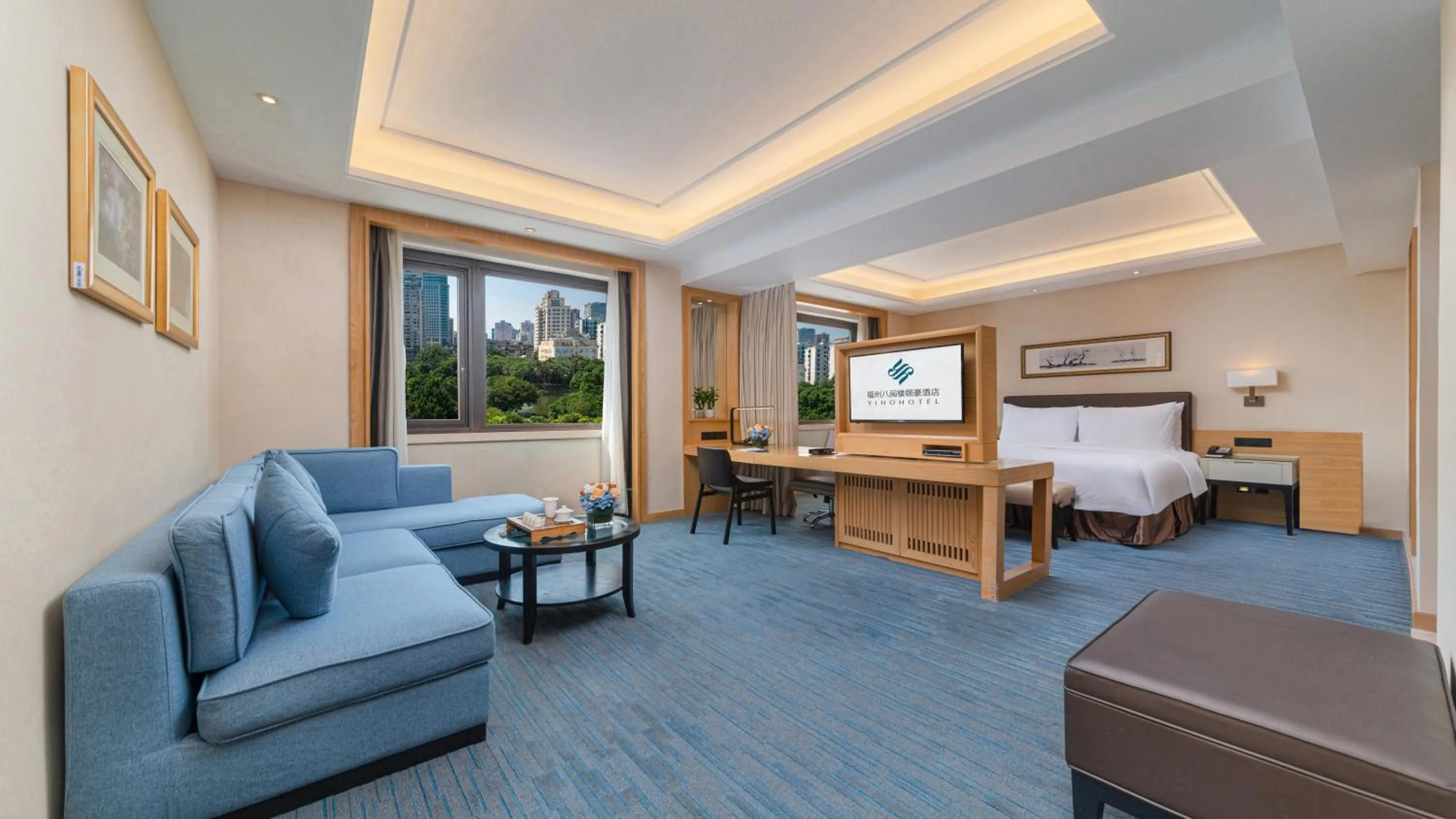 Photo of the whole room, Bed in Fuzhou Bamin Yiho hotel