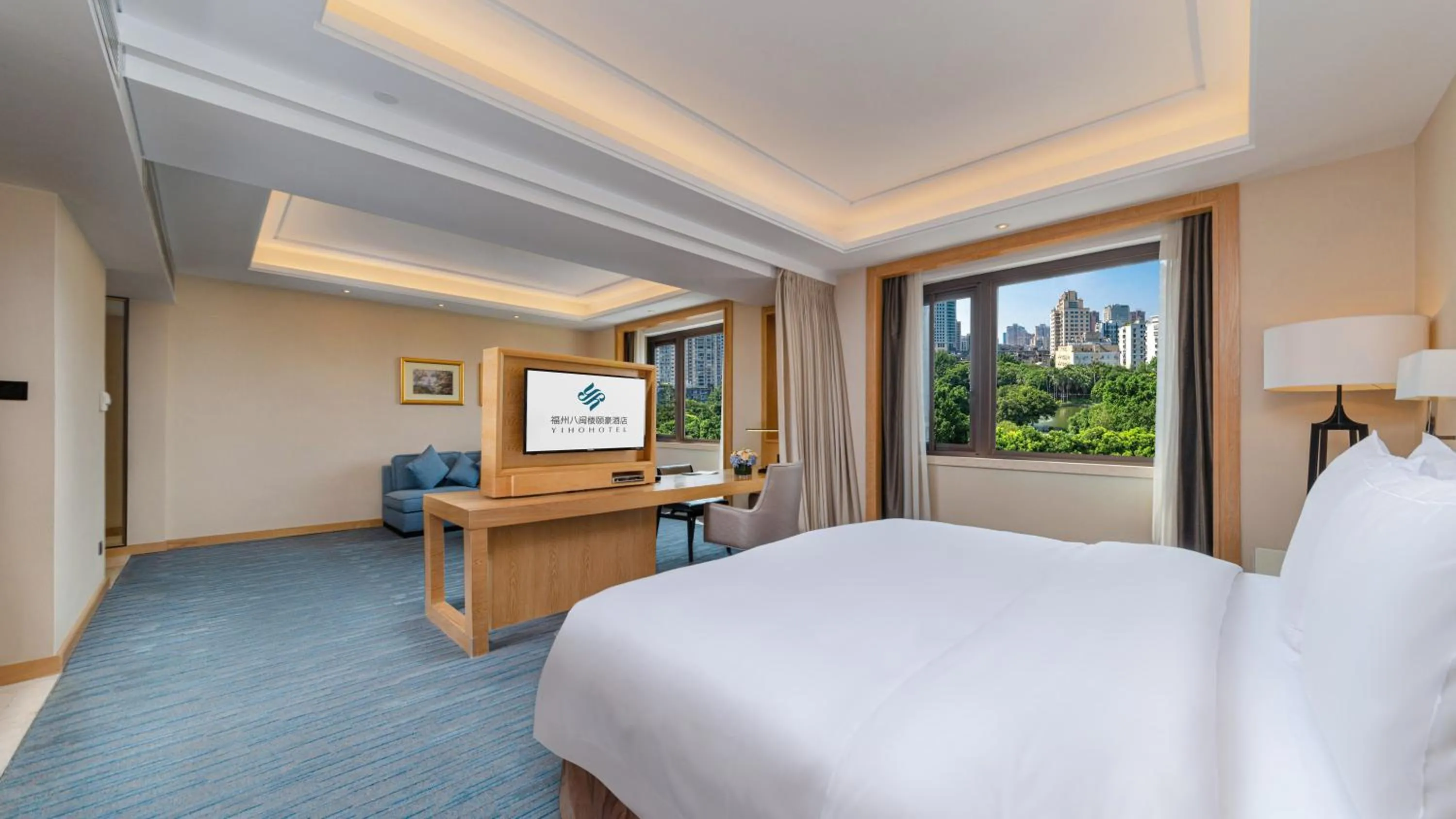 Bed in Fuzhou Bamin Yiho hotel