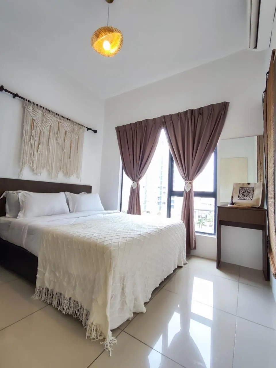 Bedroom, Bed in Nature Home - Swiss Garden Resort Residences - Weekend Free Breakfast