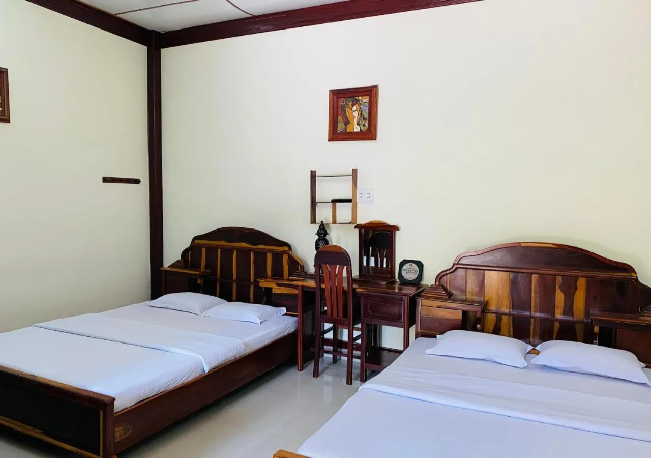 Bed in Khách sạn Sao Mai