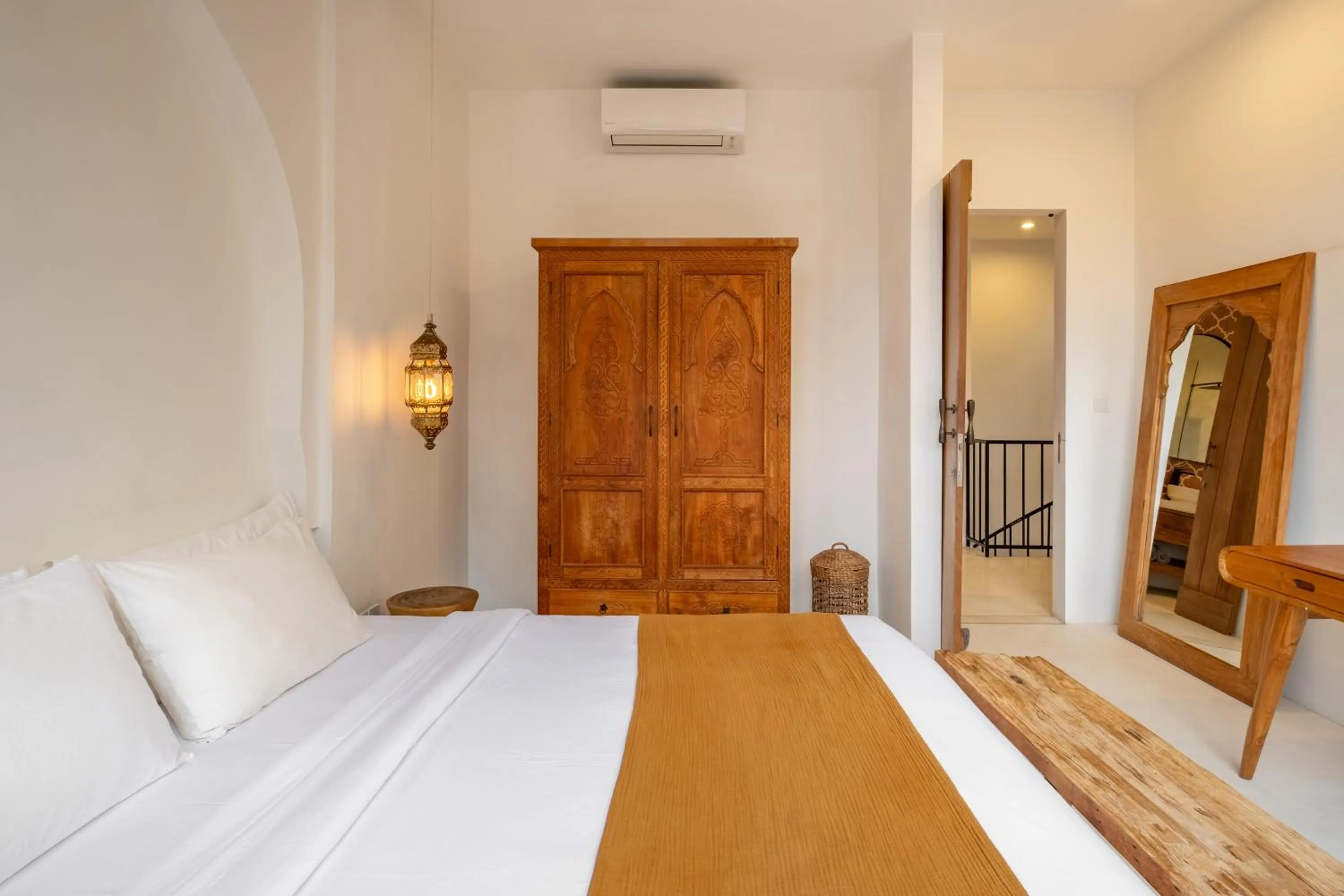 Bedroom, Bed in Villa Akhila Canggu