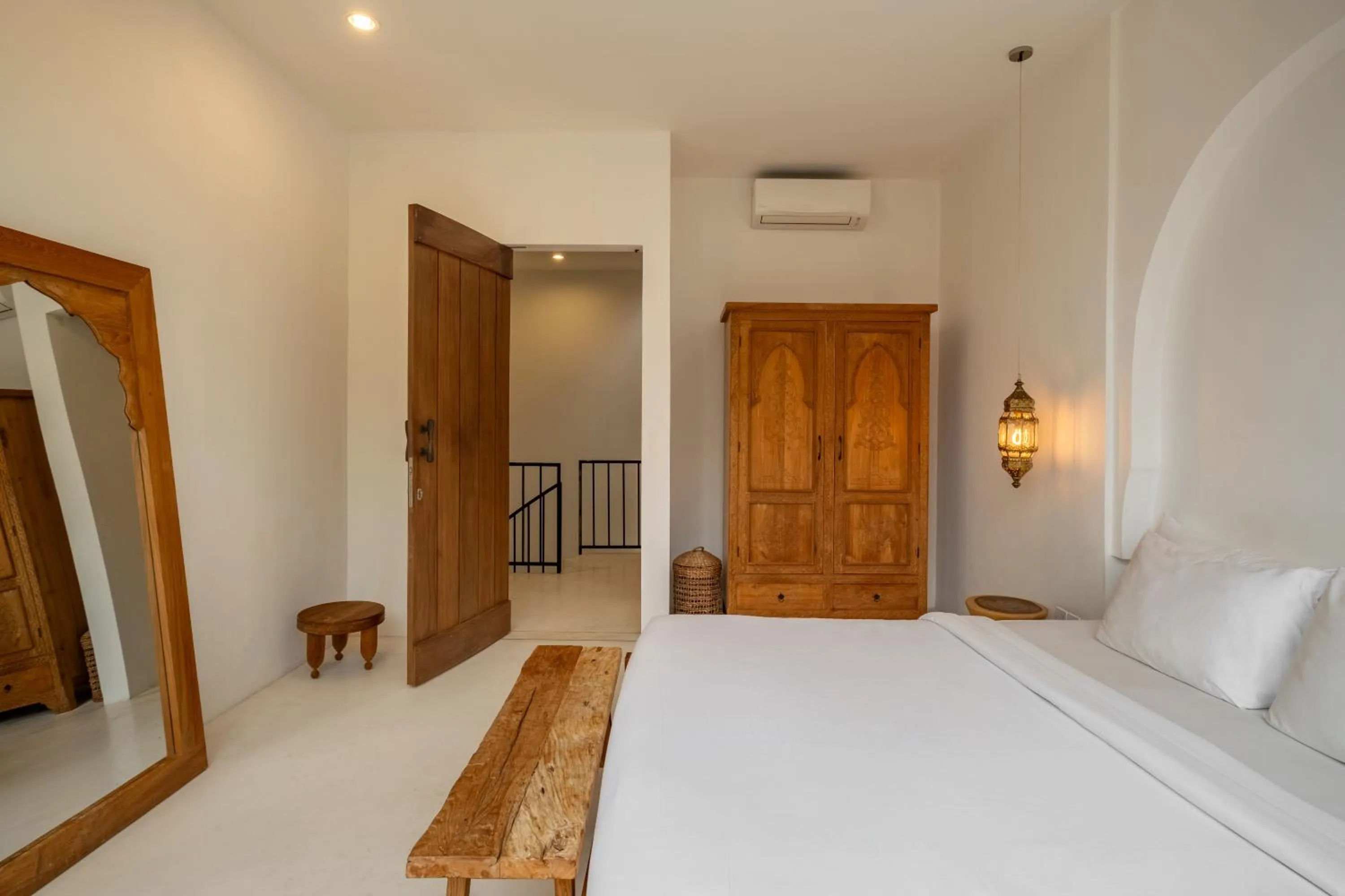 Bed in Villa Akhila Canggu