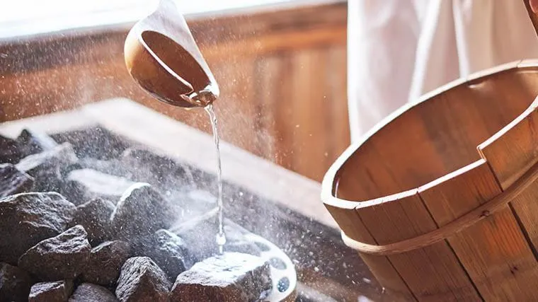 Sauna in Hachikan