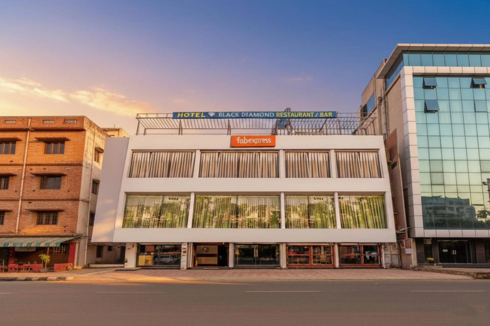 Property building in FabHotel Black Diamond