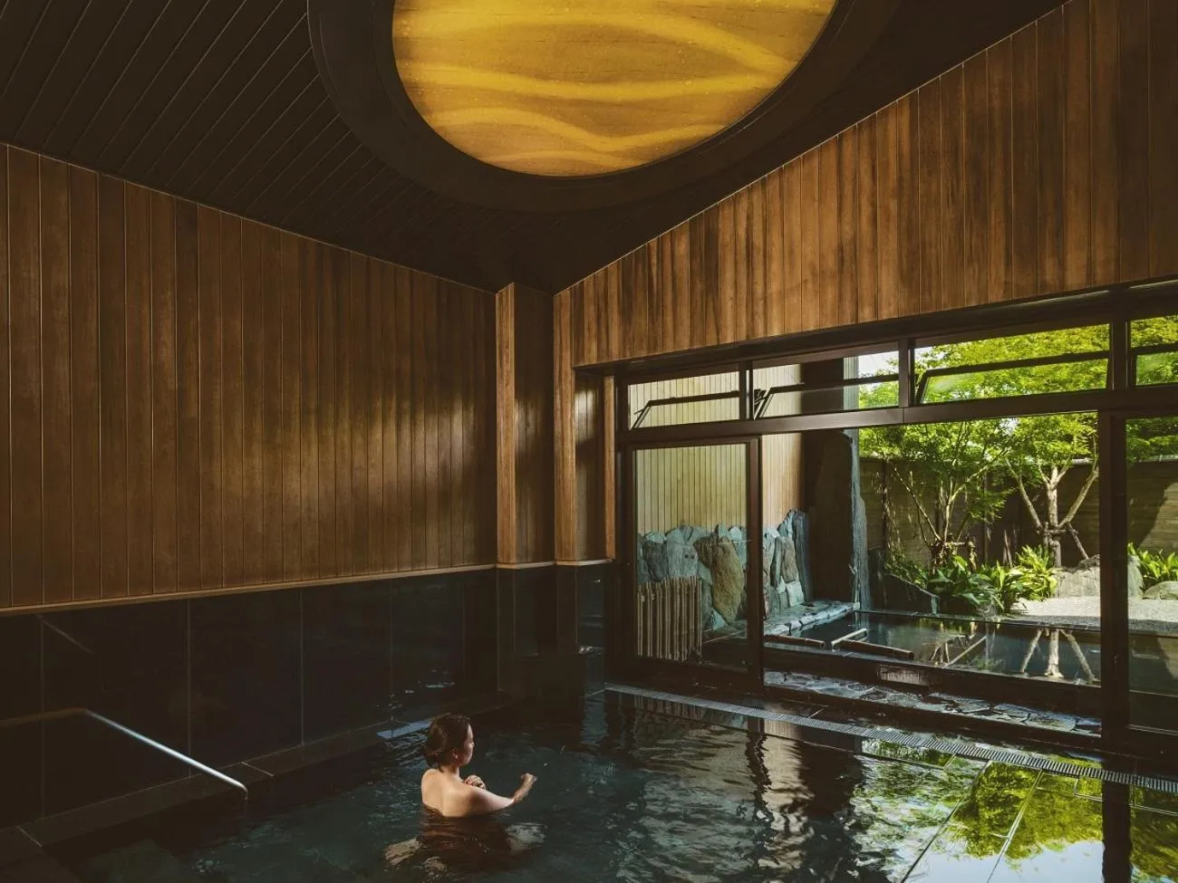 Hot Spring Bath in Etajimasou Hotel & SPA Hiroshima
