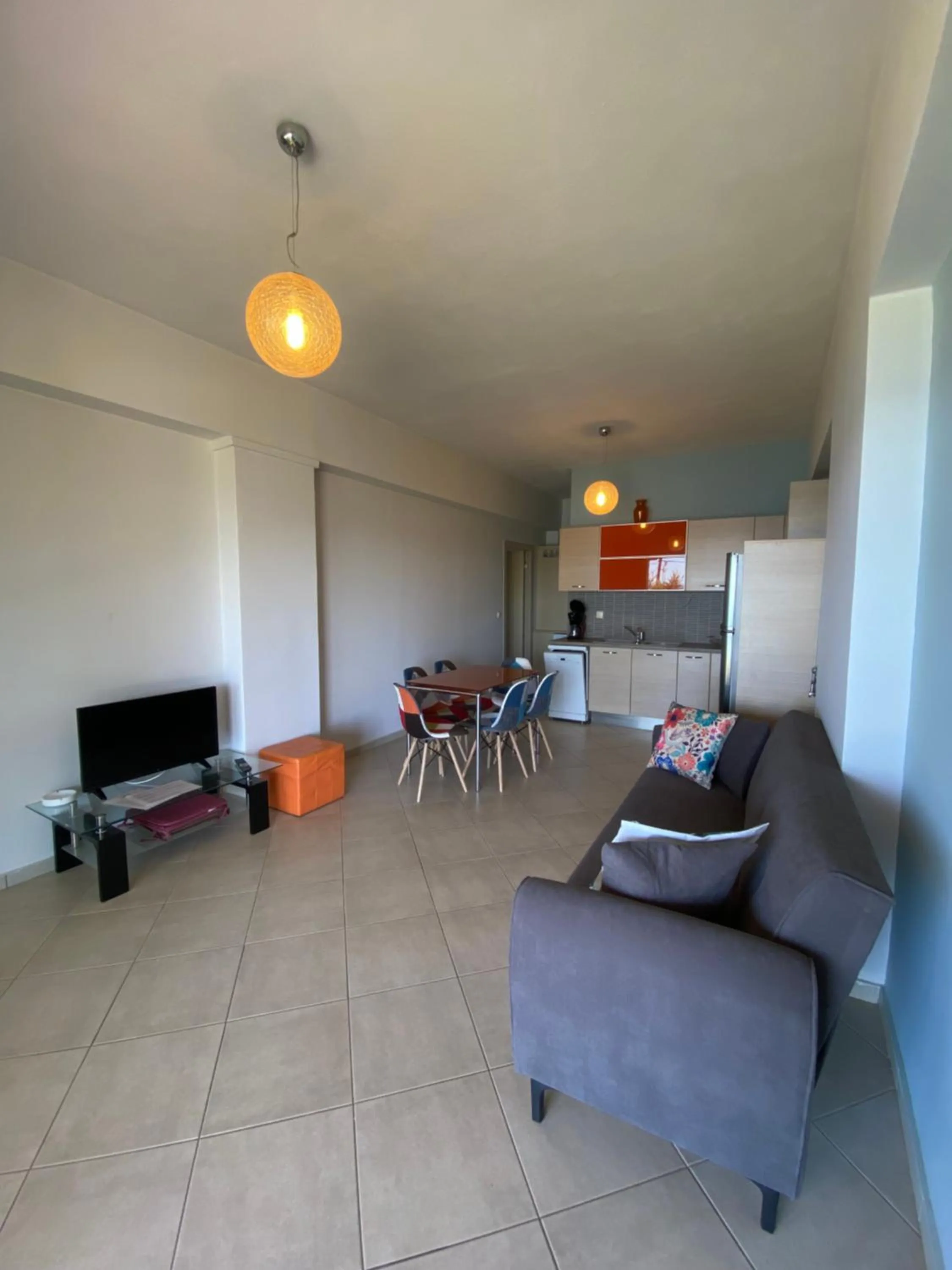 Living room in Thalassa House Apartments