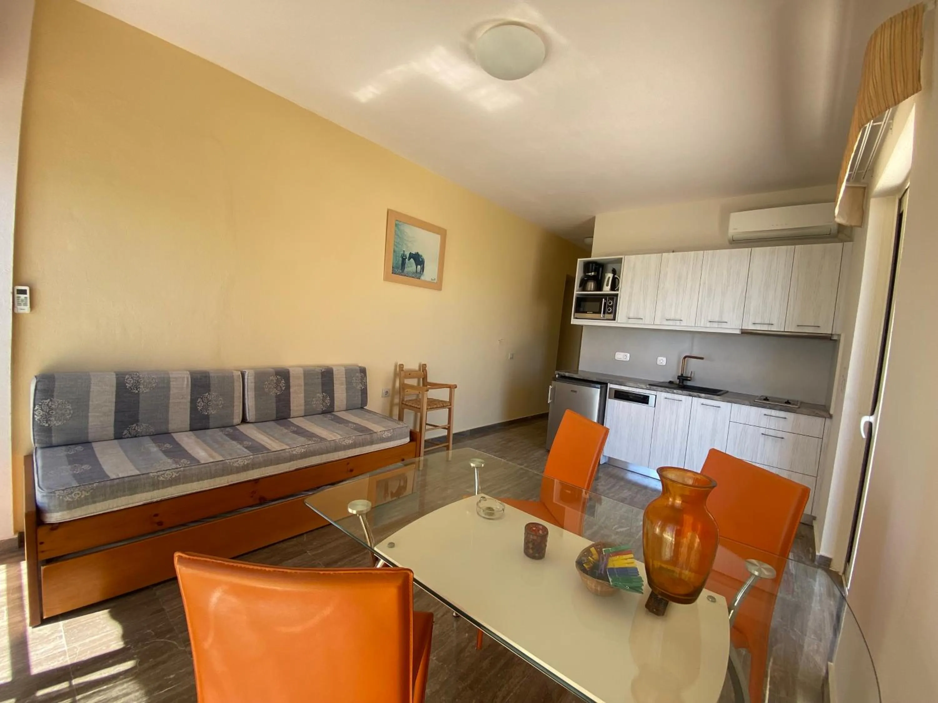 Living room in Thalassa House Apartments