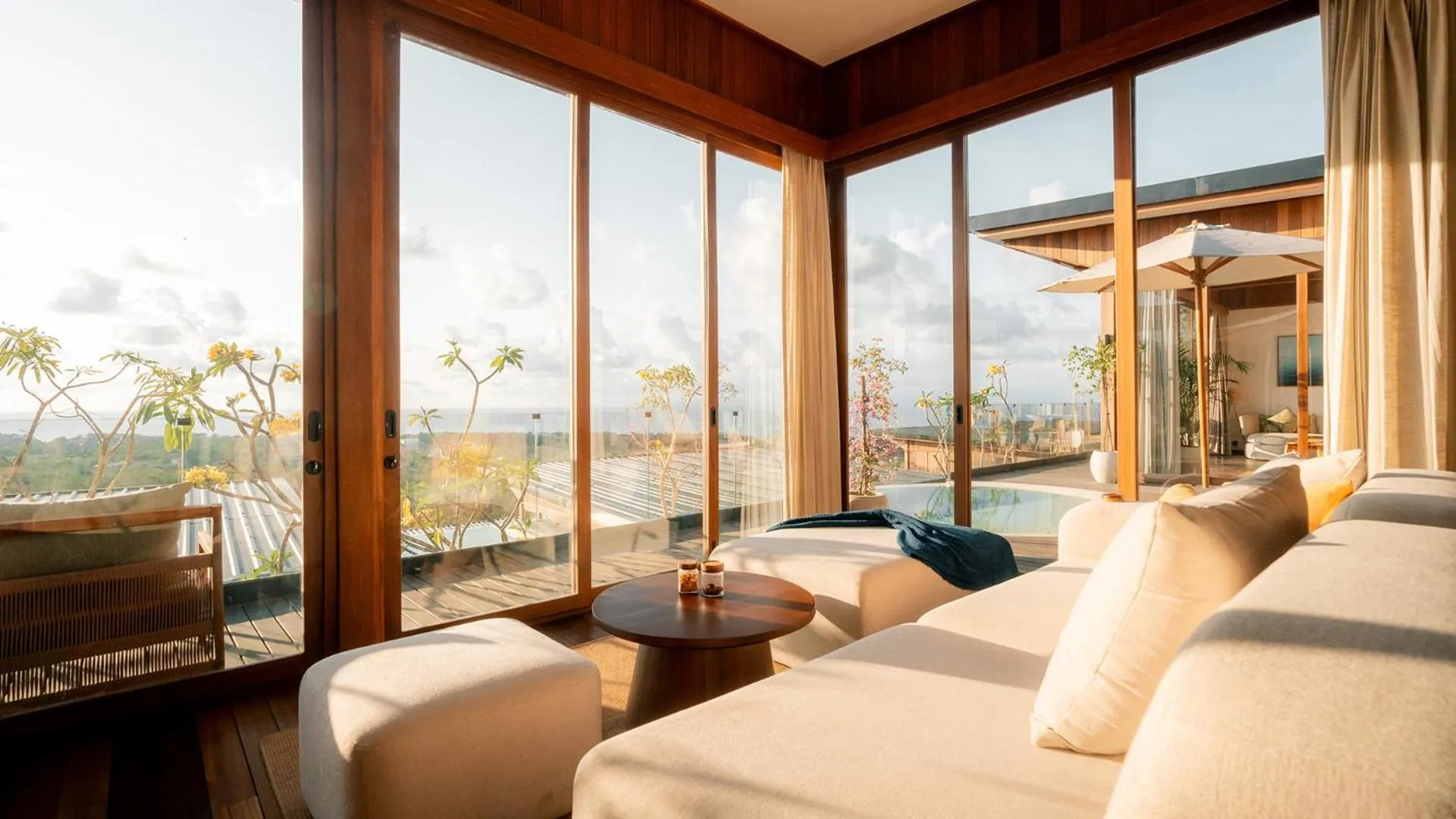 Living room in Grün Uluwatu