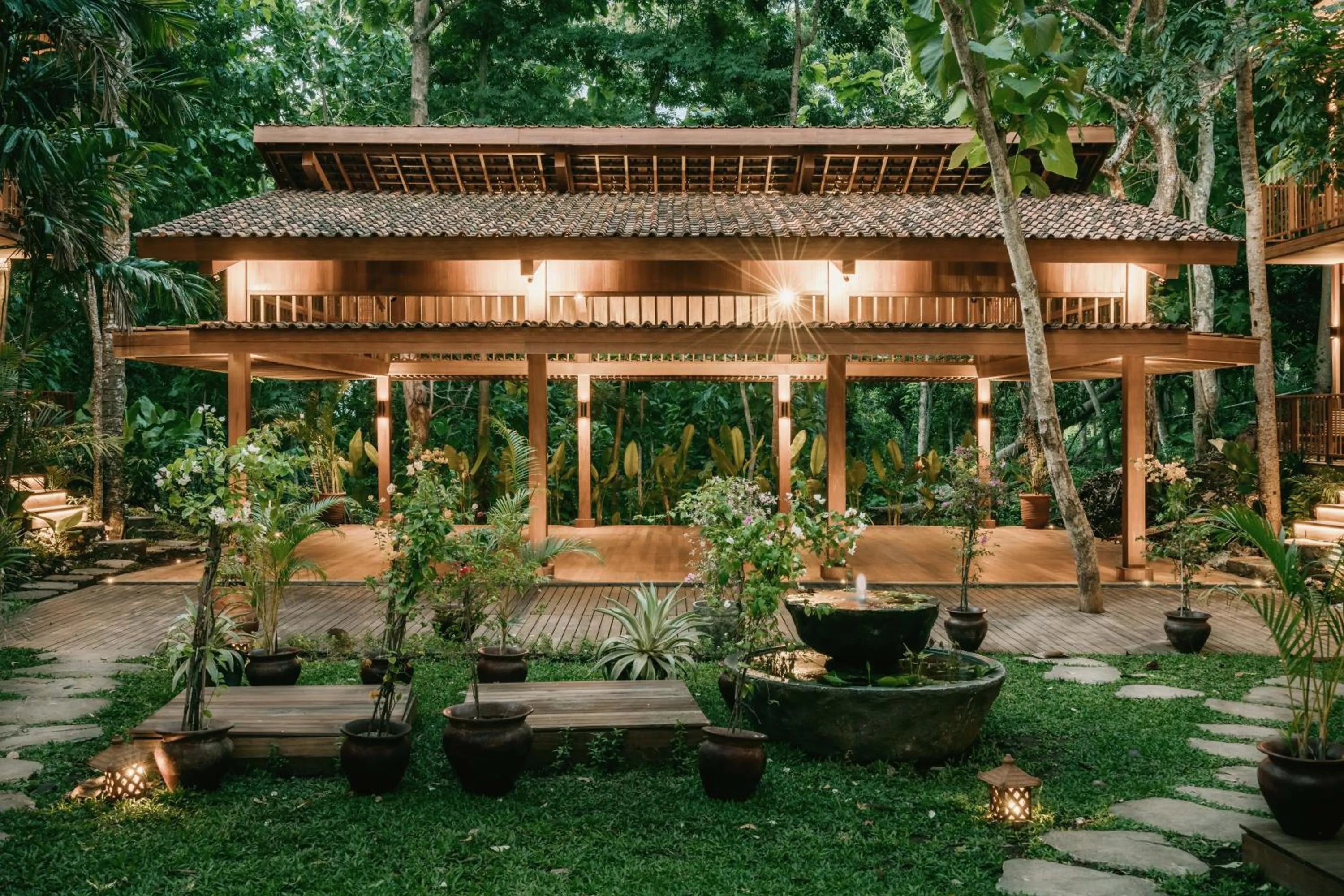 Garden in Grün Uluwatu