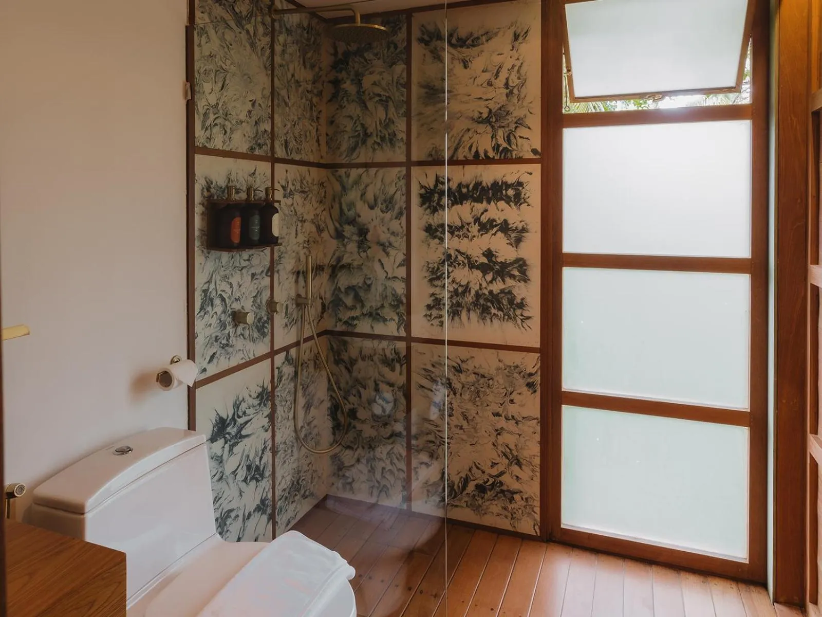 Bathroom in Grün Uluwatu