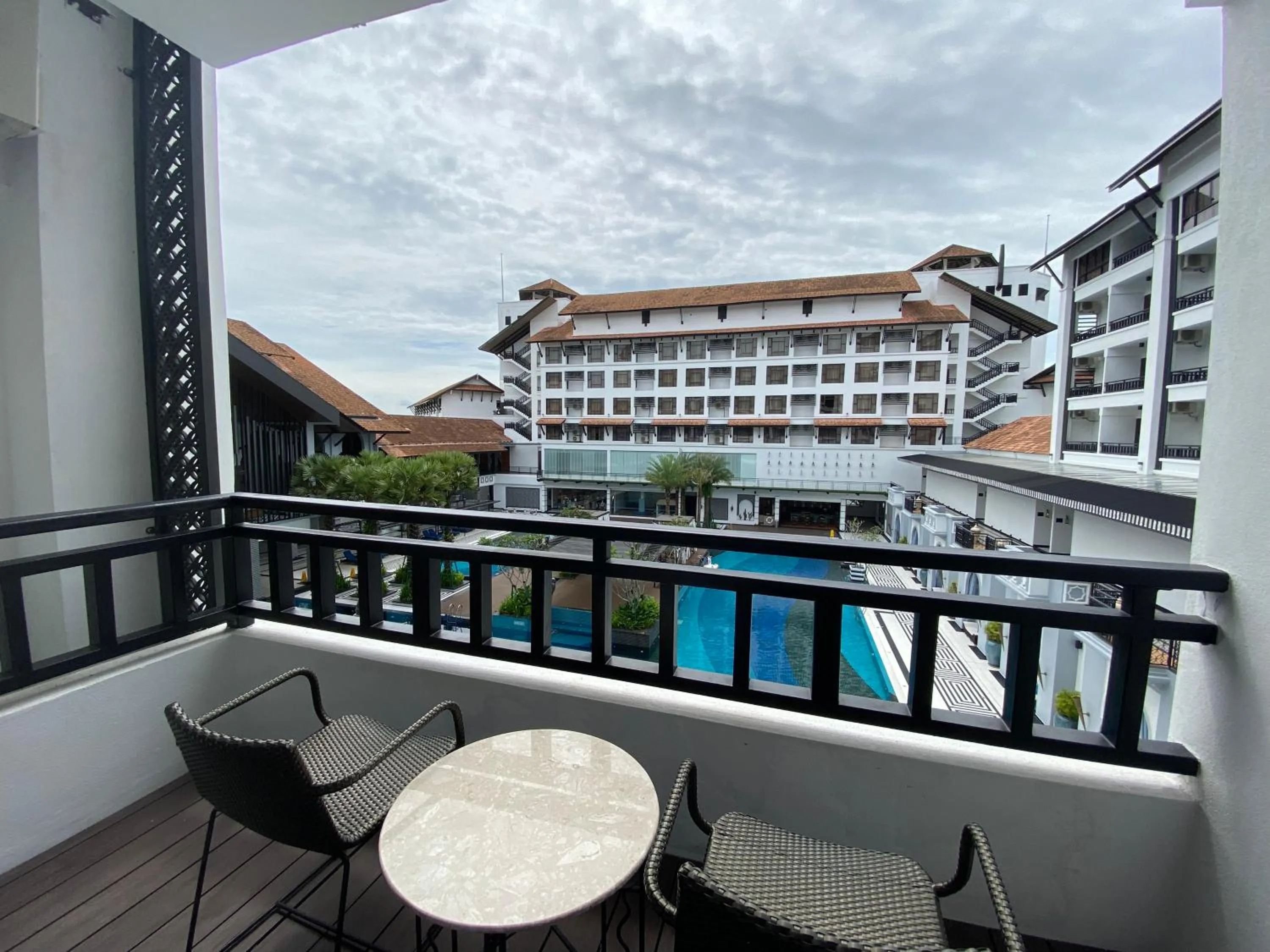 Balcony/Terrace in Bertam Resort & Water Park Penang