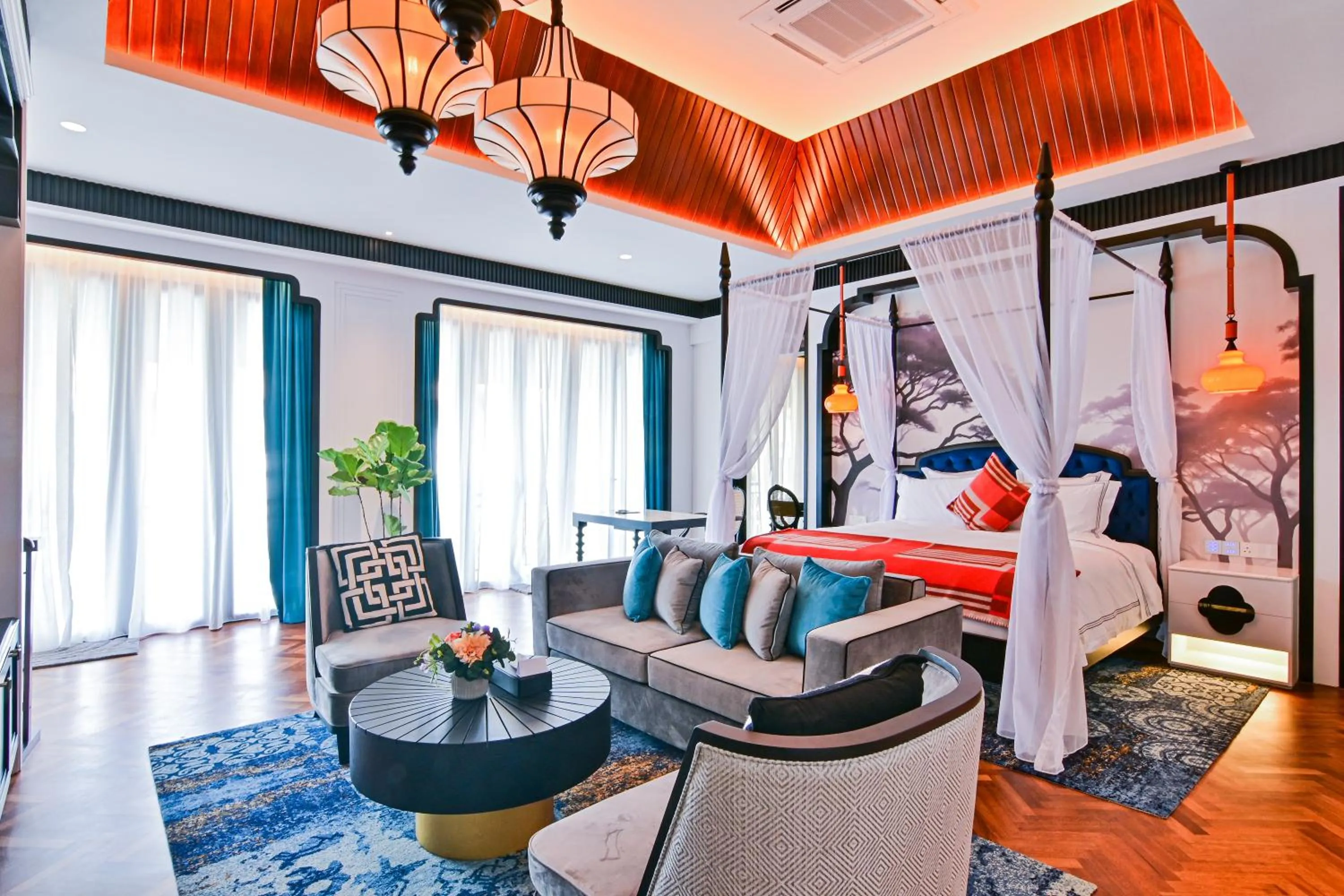 Bedroom in Bertam Resort & Water Park Penang