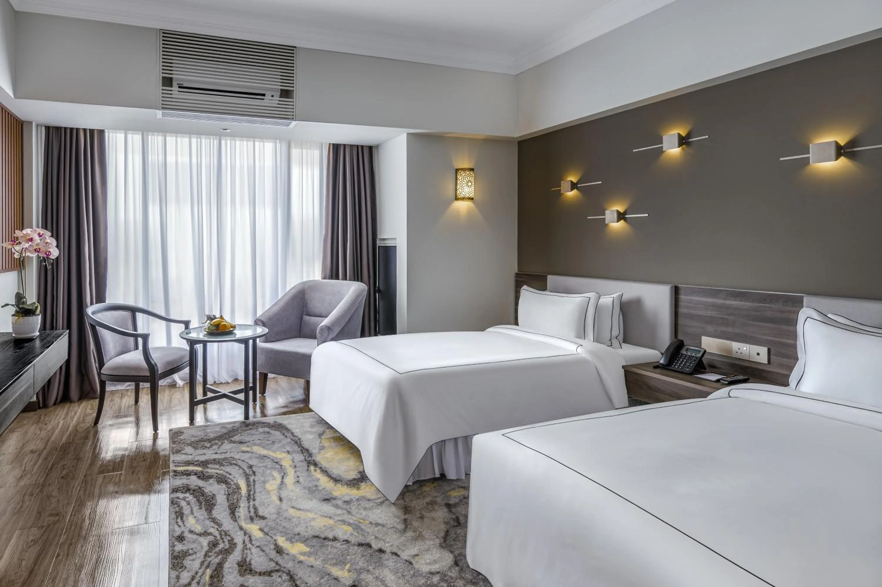 Bed in Bertam Resort & Water Park Penang