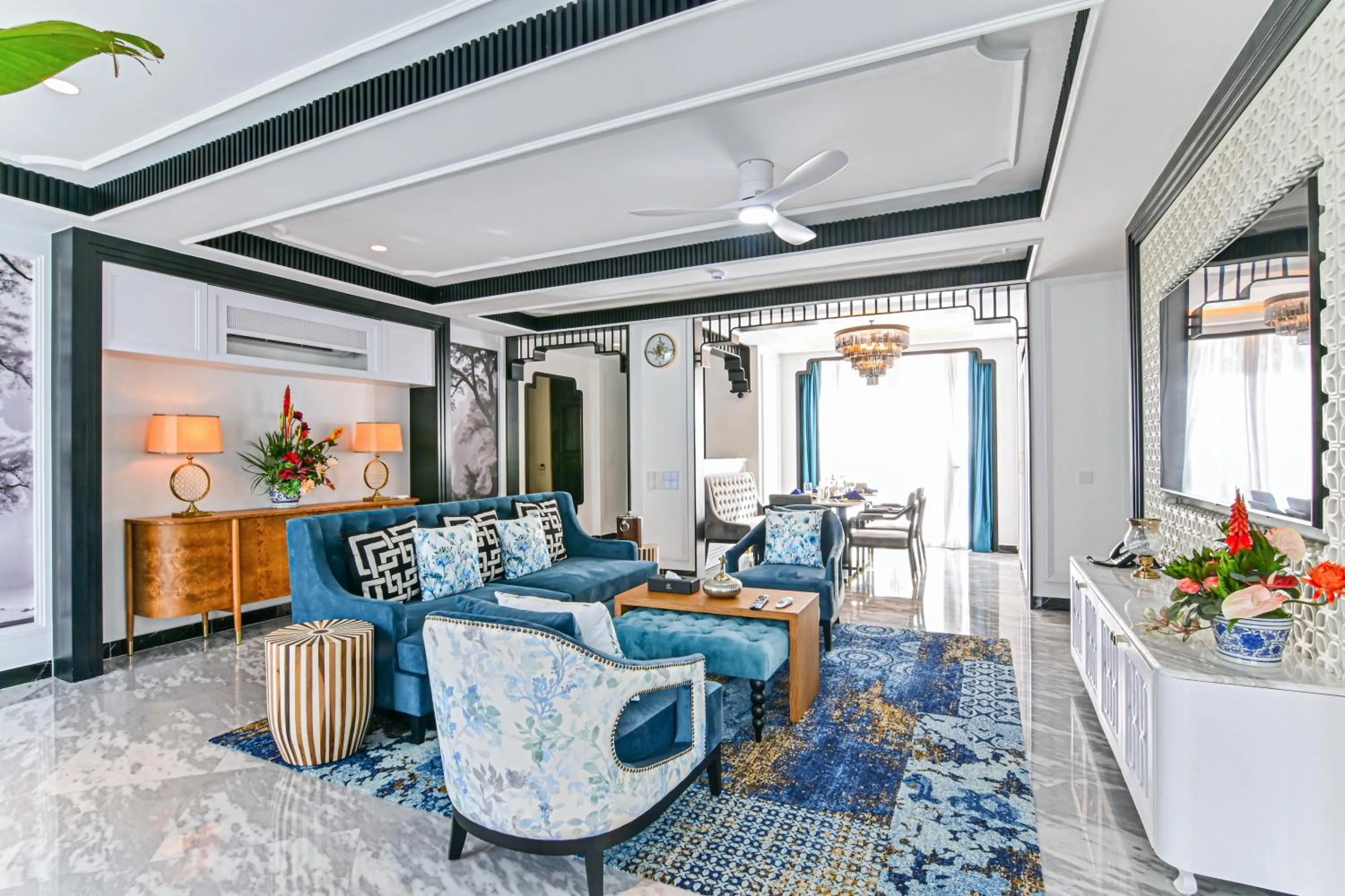 Living room in Bertam Resort & Water Park Penang