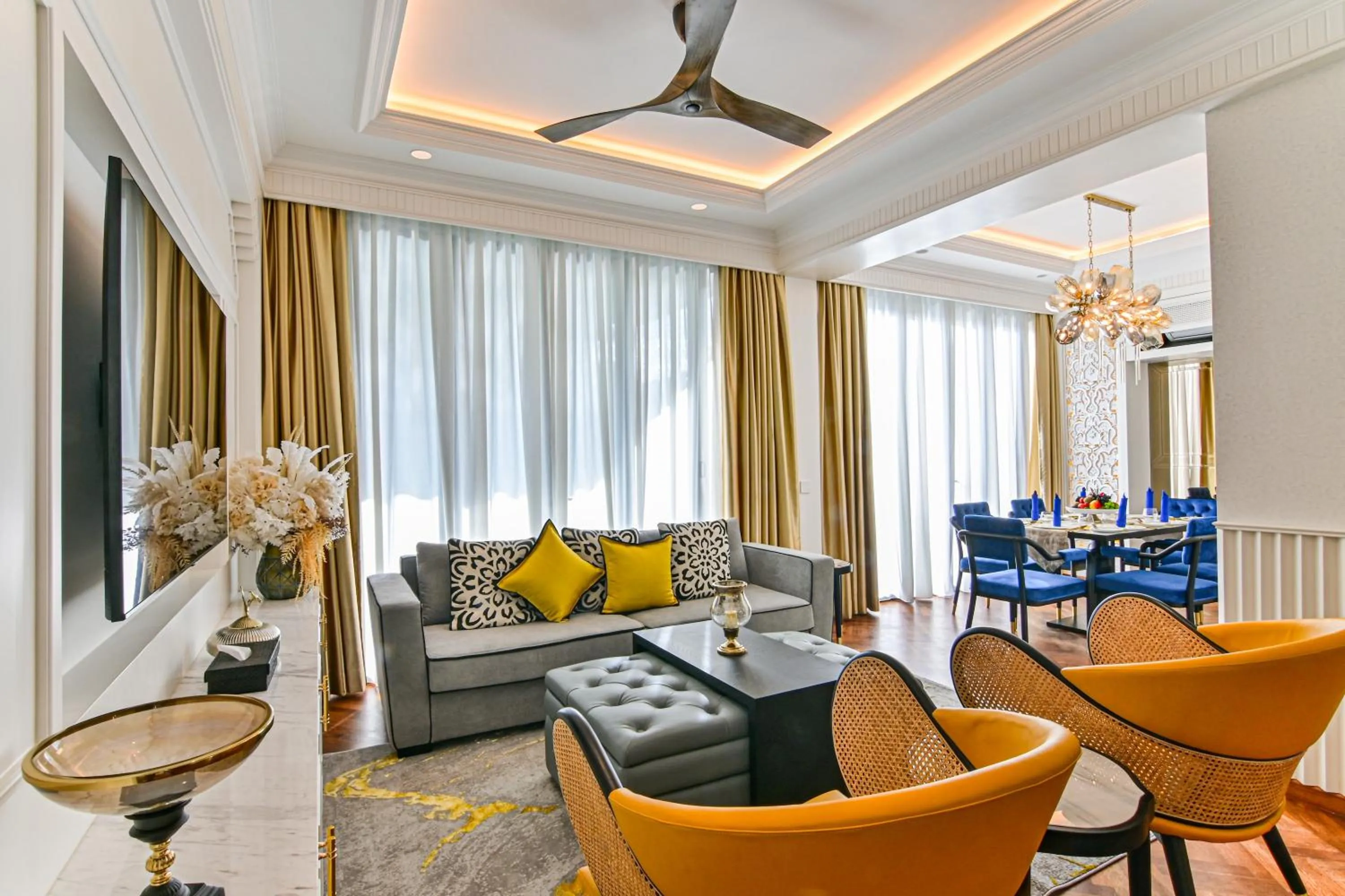 Living room in Bertam Resort & Water Park Penang