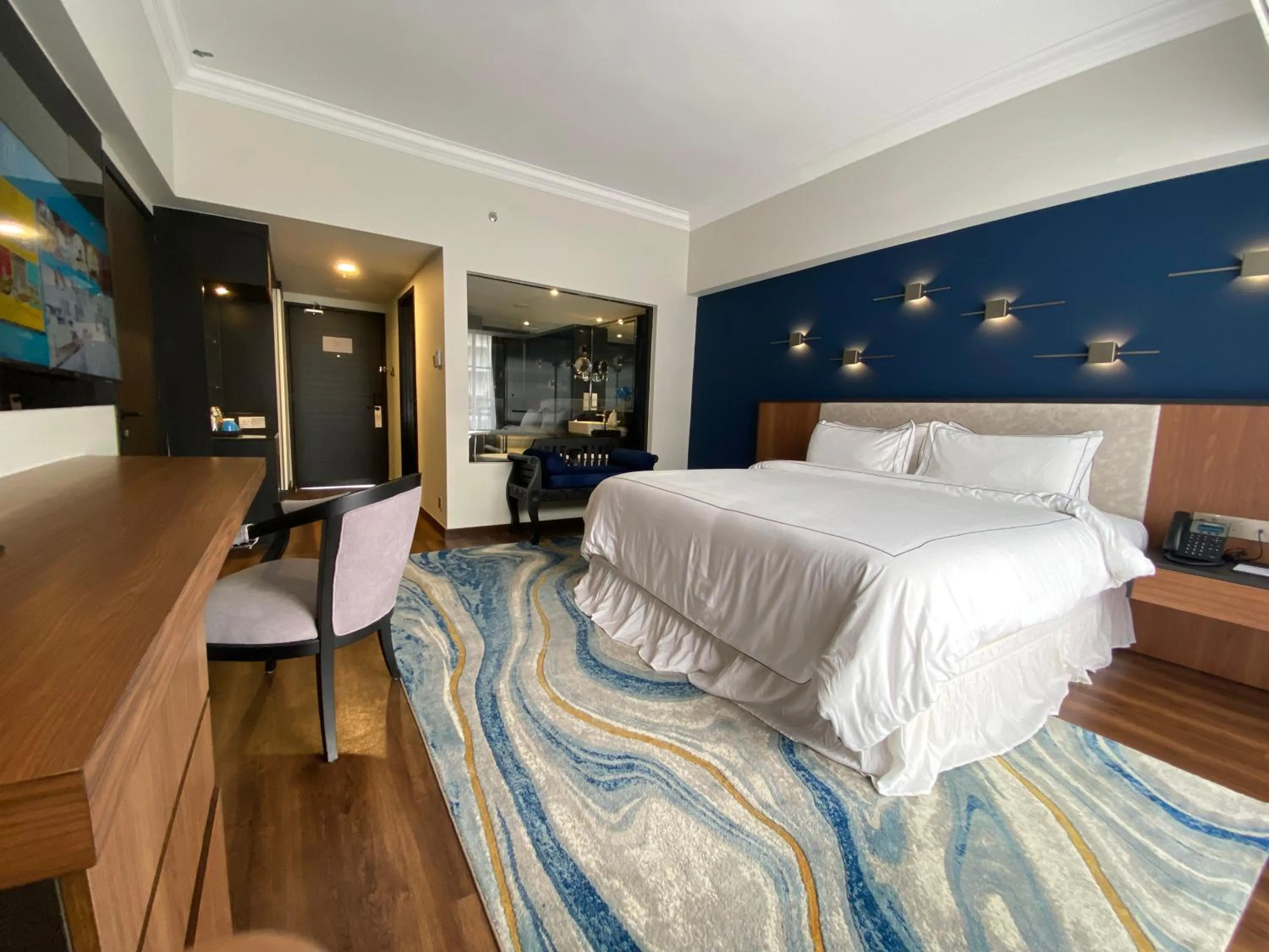 Bed in Bertam Resort & Water Park Penang