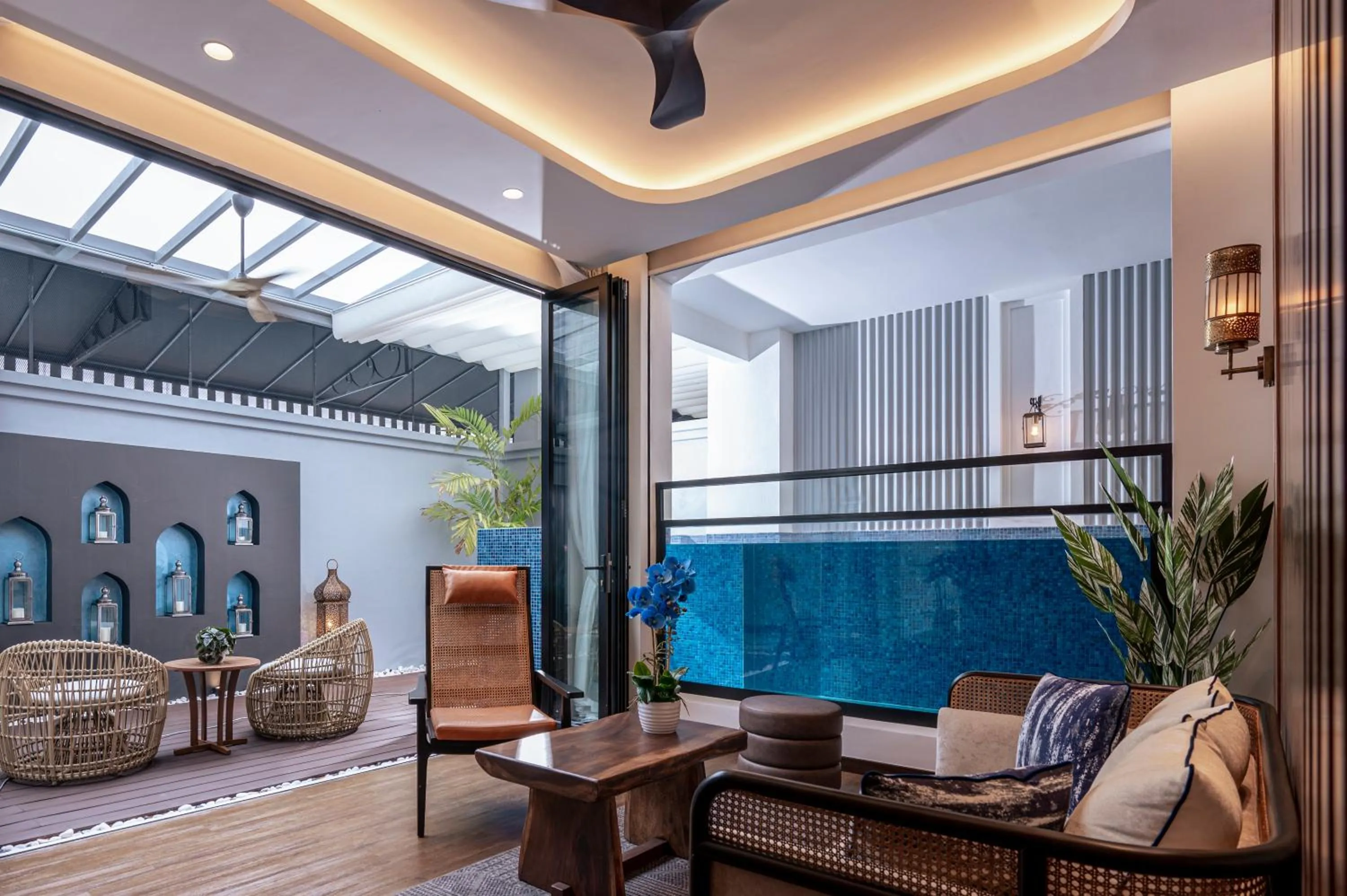 Living room in Bertam Resort & Water Park Penang