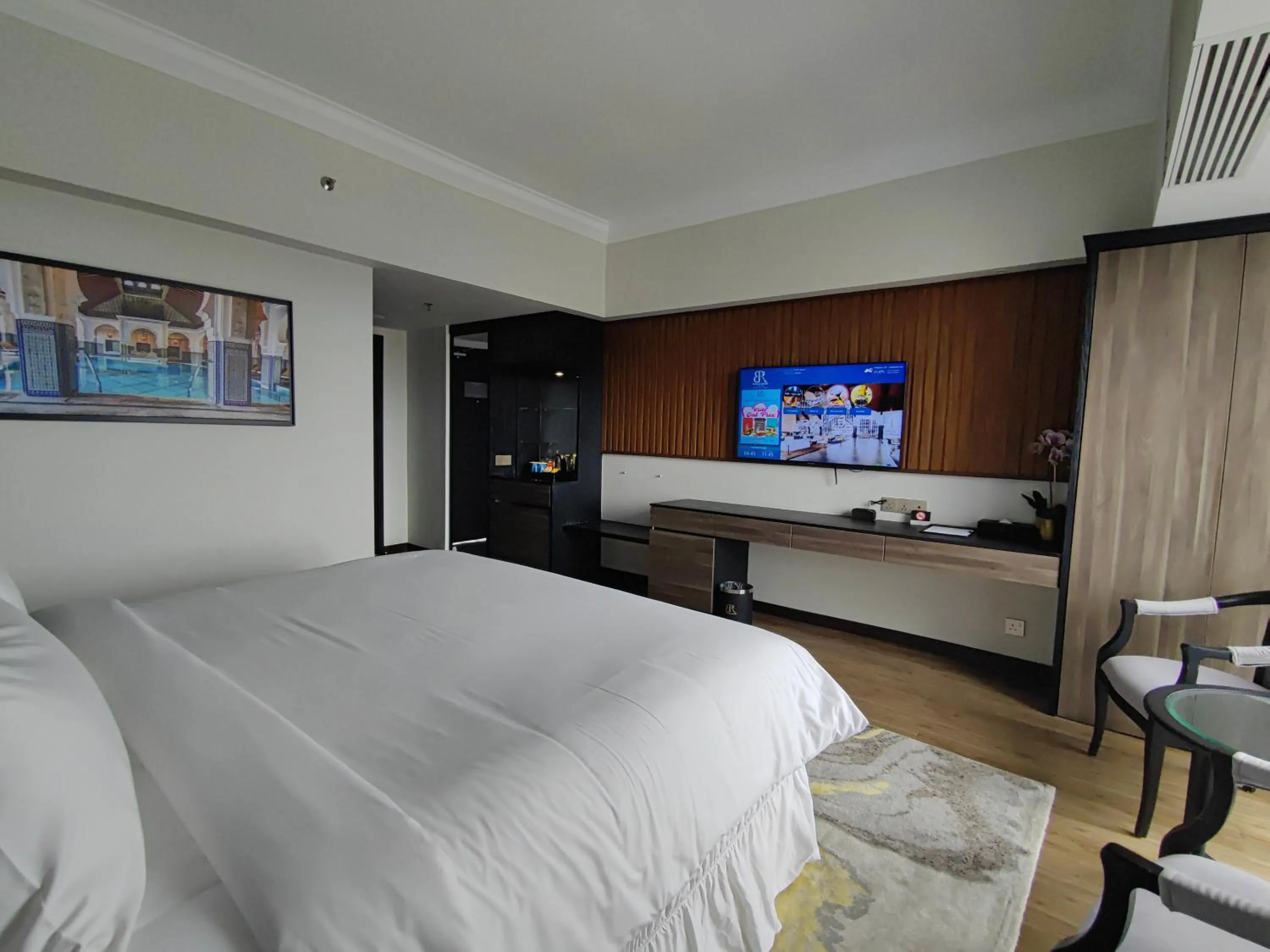 Bed in Bertam Resort & Water Park Penang