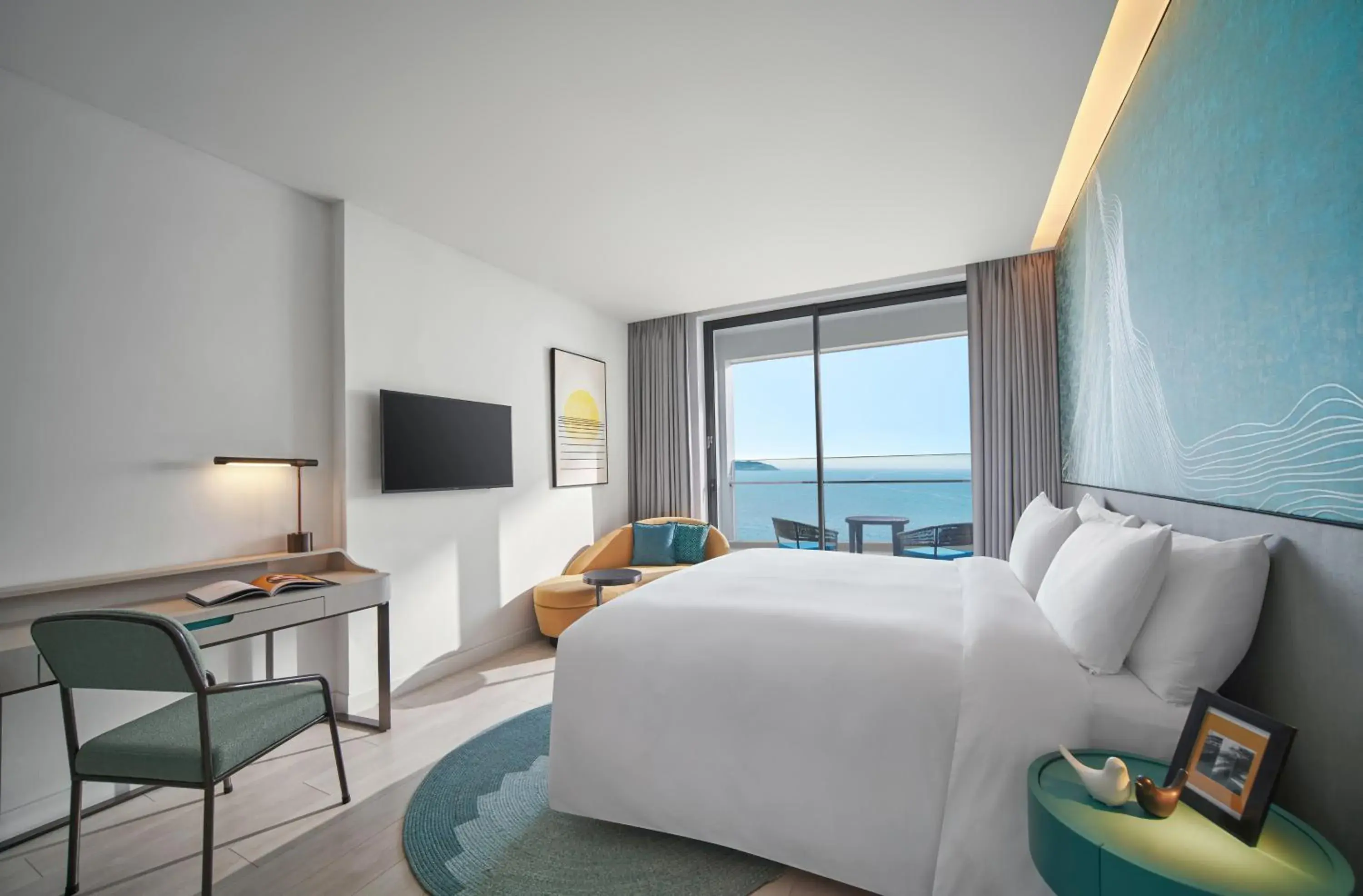 View (from property/room), Bed in voco Ma Belle Danang by IHG View (from property/room), Bed in voco Ma Belle Danang by IHG