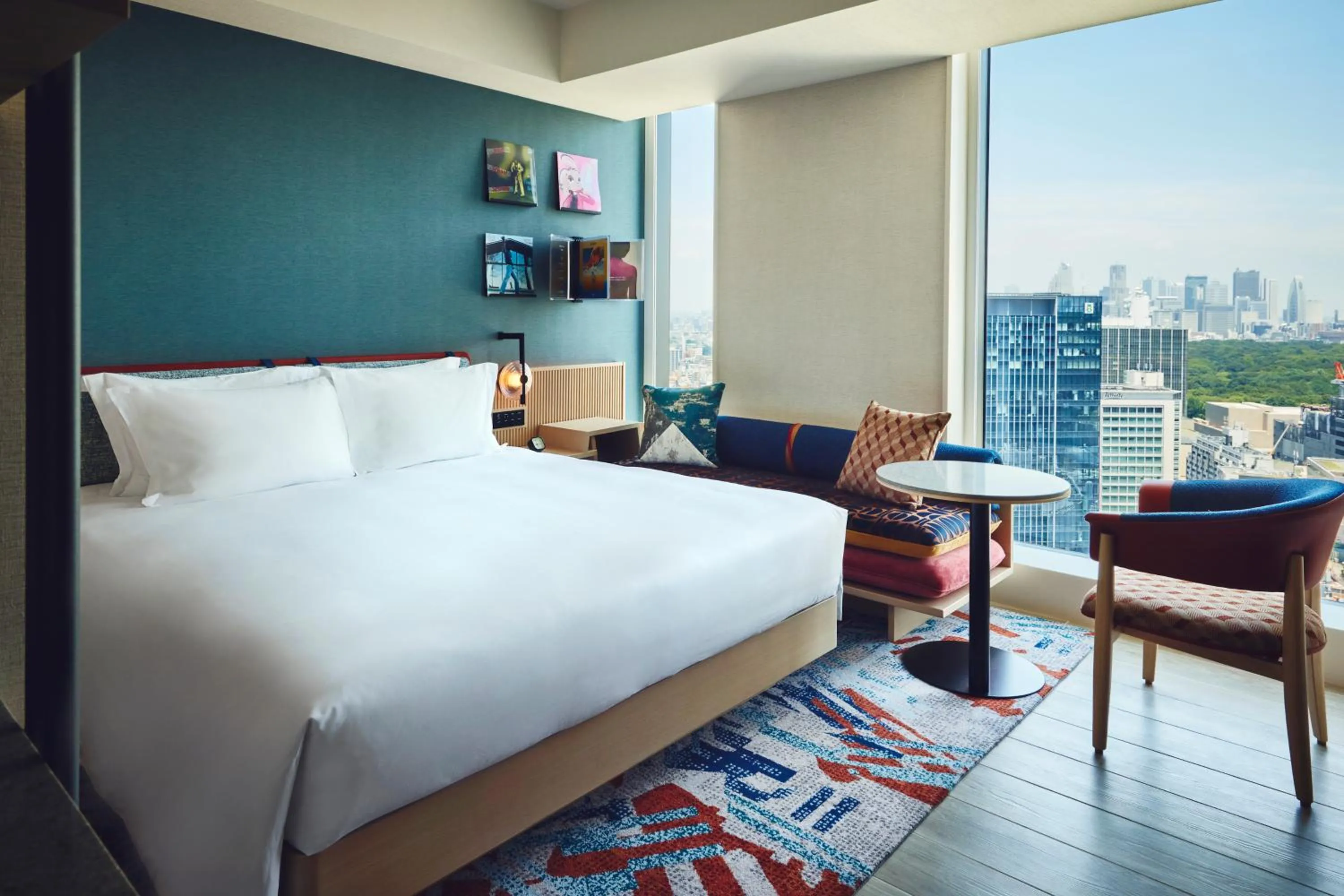 Bed in Hotel Indigo Tokyo Shibuya