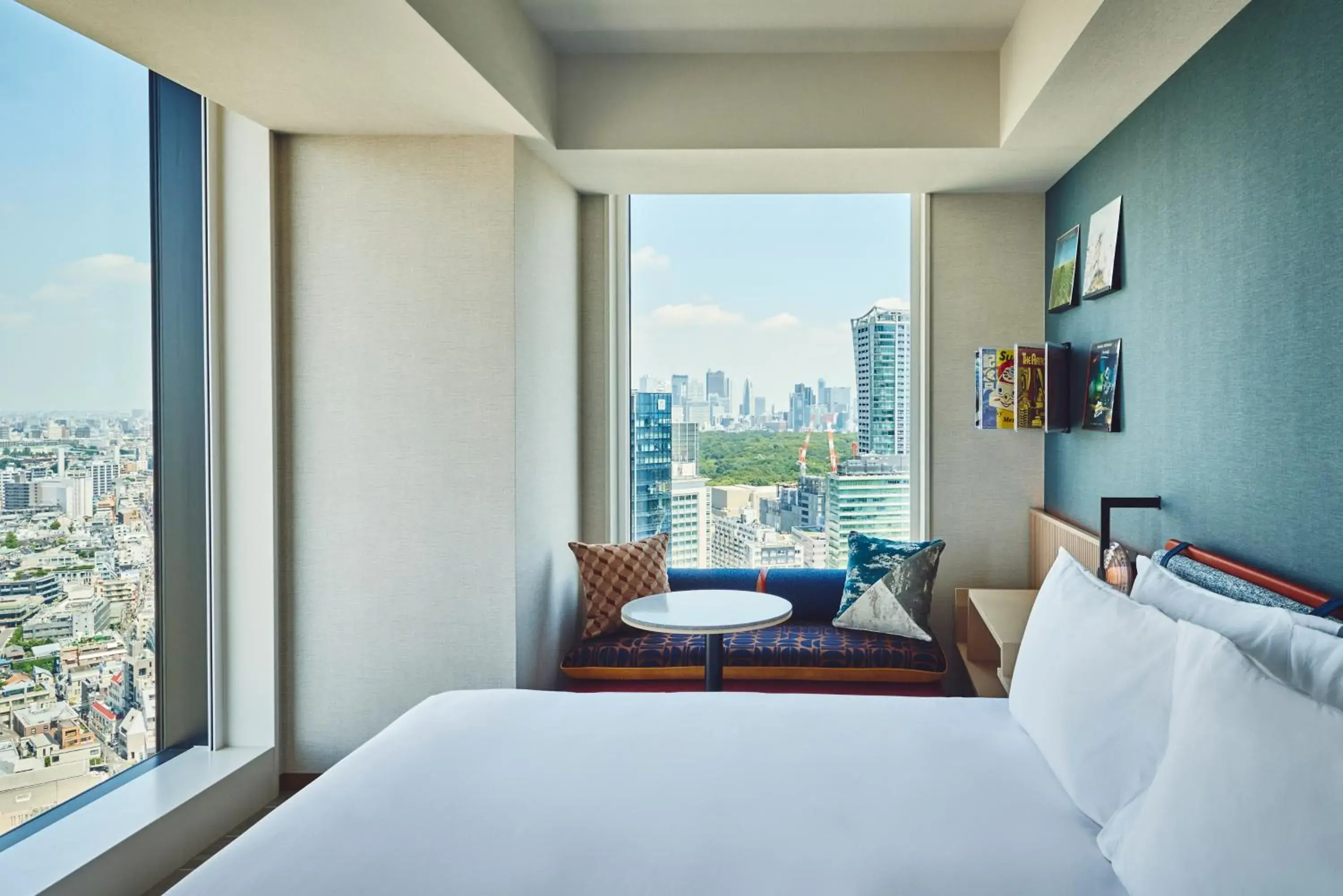 Bed in Hotel Indigo Tokyo Shibuya Bed in Hotel Indigo Tokyo Shibuya