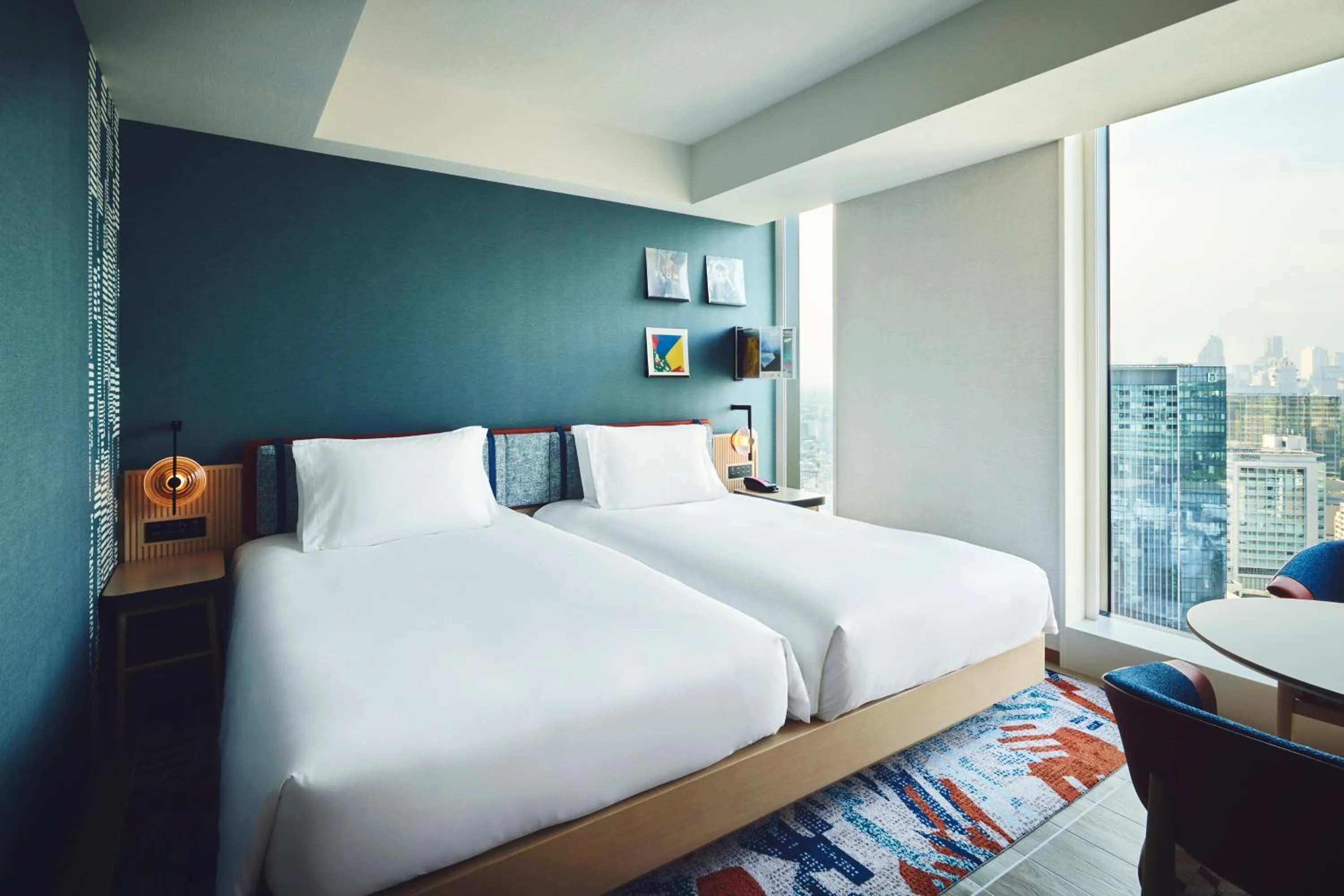 Bed in Hotel Indigo Tokyo Shibuya