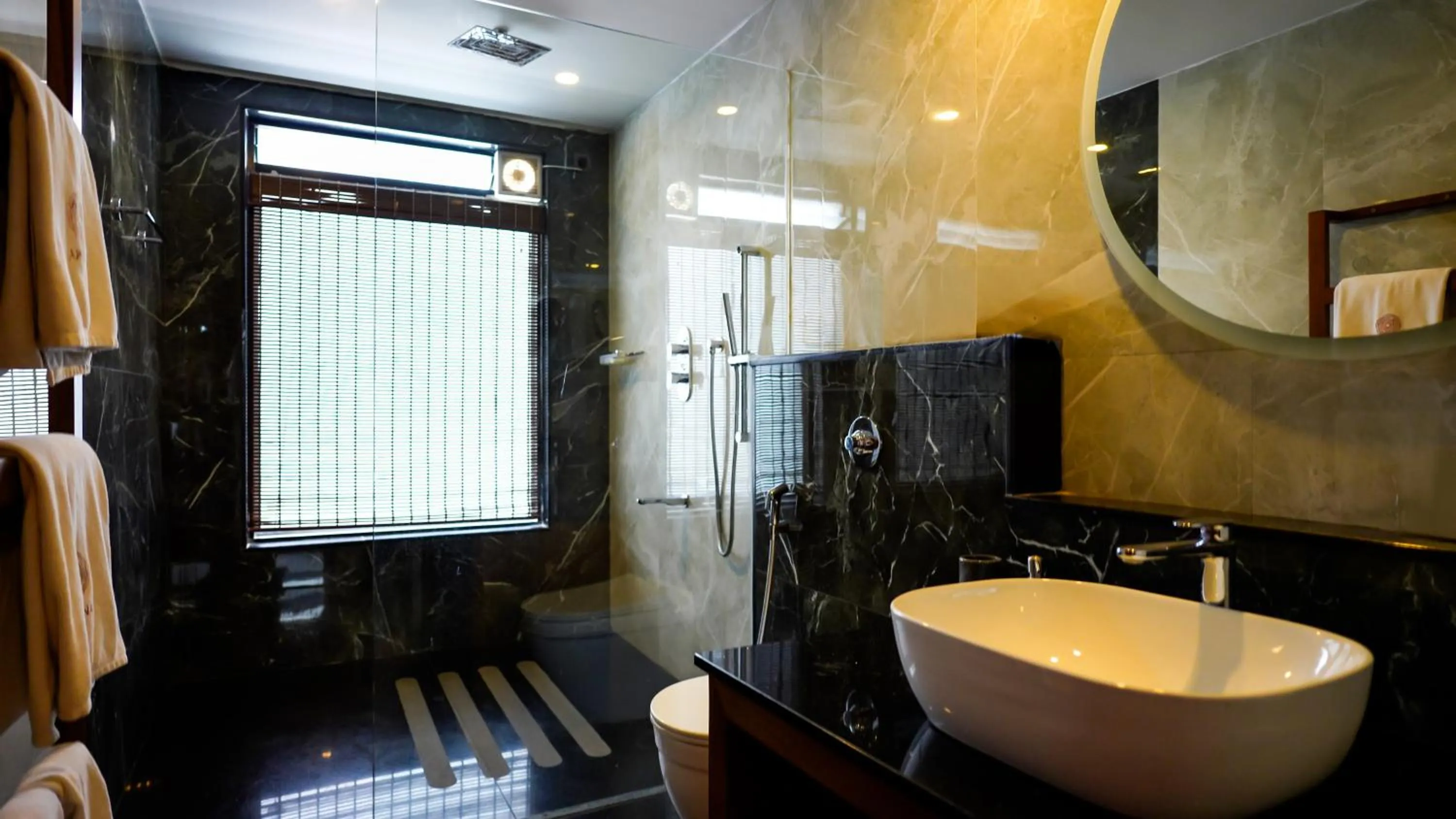 Bathroom in WelcomHeritage Ayatana Ooty