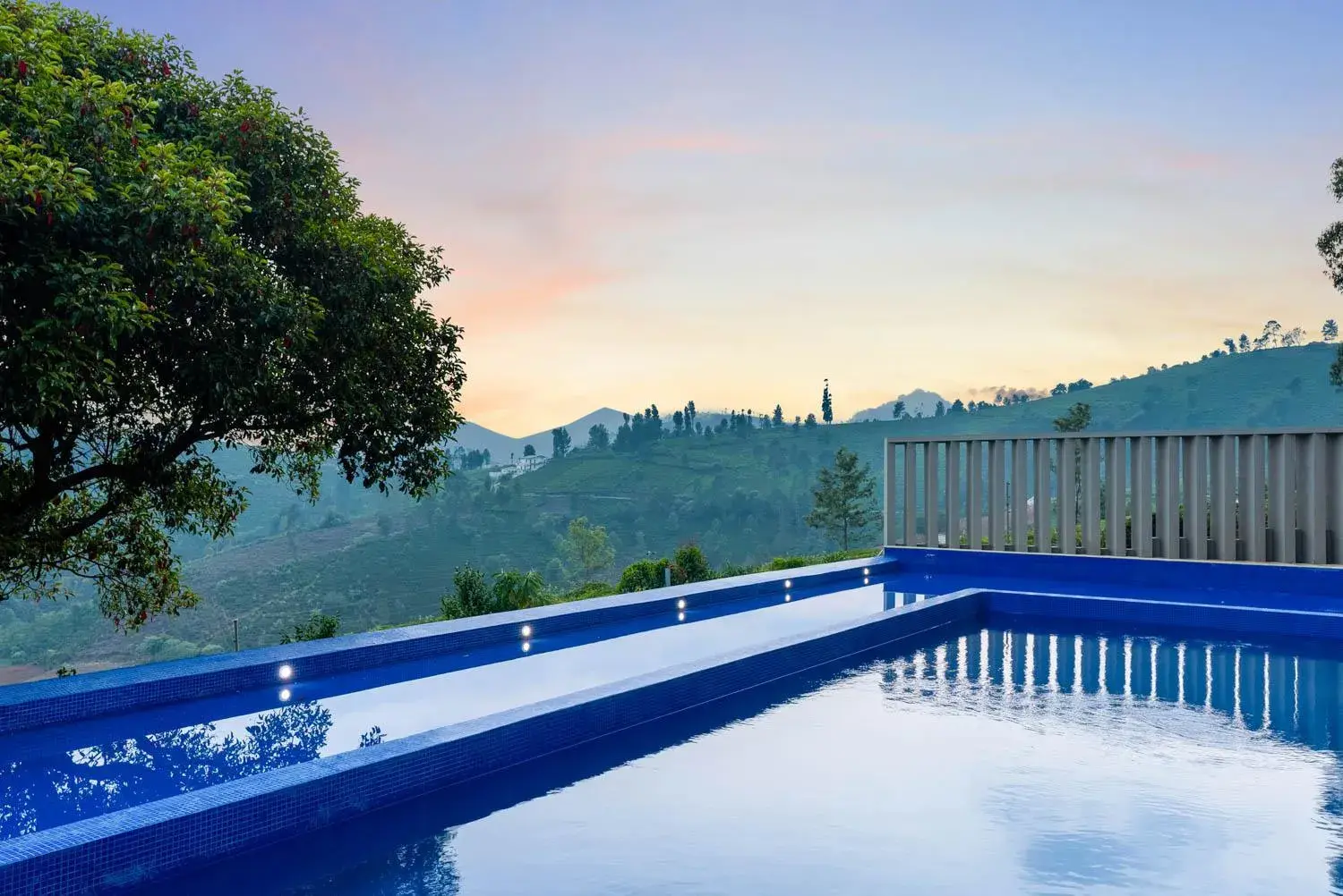 Swimming pool in WelcomHeritage Ayatana Ooty Swimming pool in WelcomHeritage Ayatana Ooty