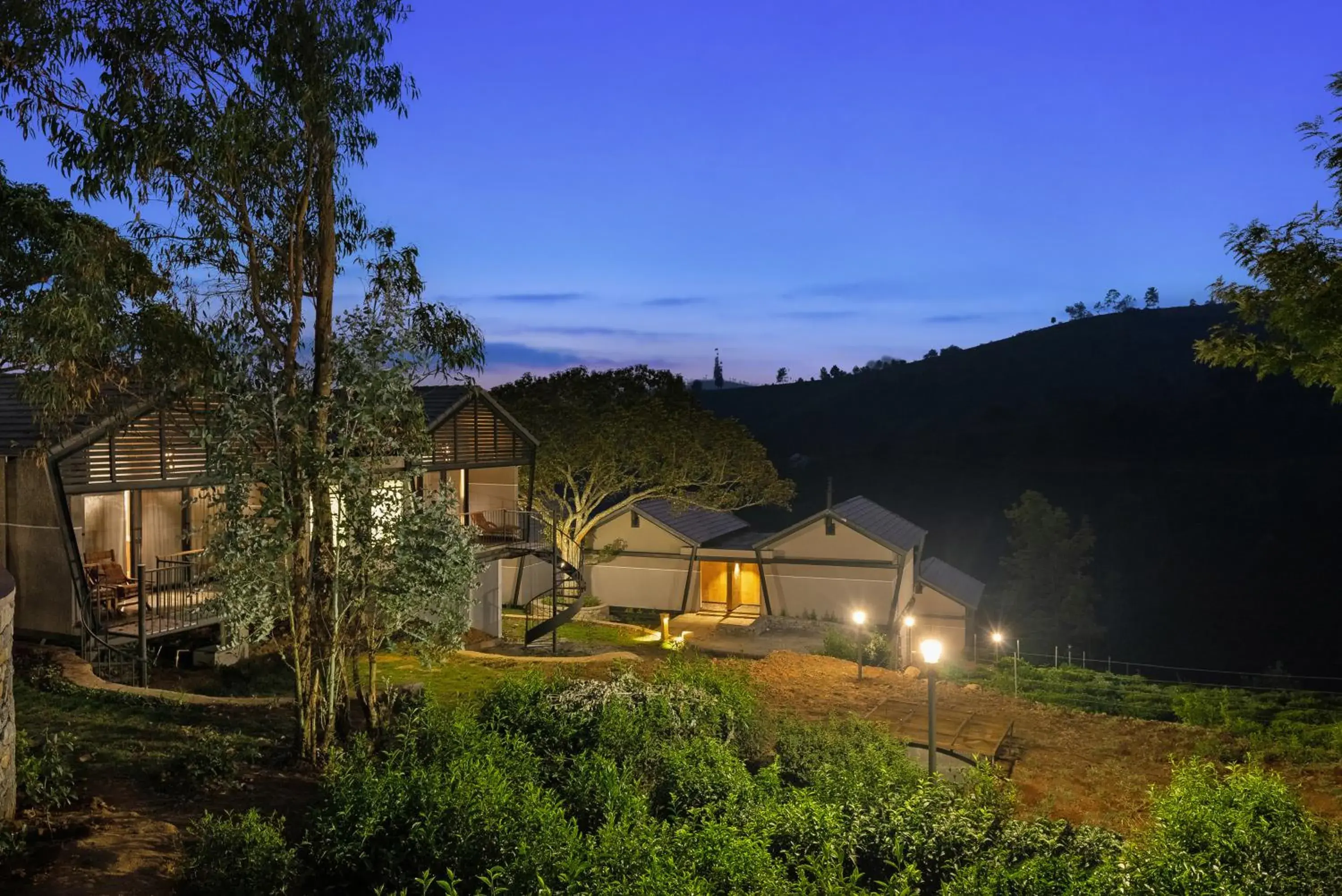 Garden view in WelcomHeritage Ayatana Ooty Garden view in WelcomHeritage Ayatana Ooty
